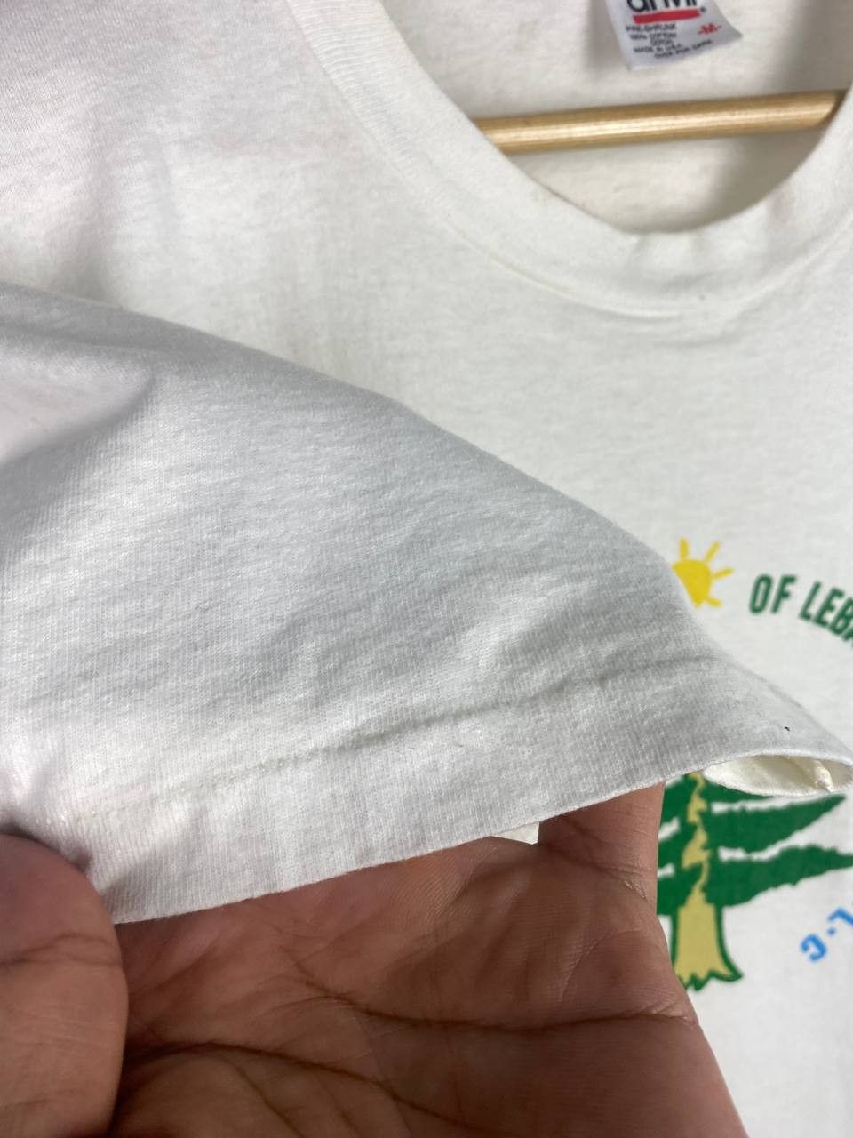 Vintage vintage international society of lebanon tee nice design Size US M / EU 48-50 / 2 - 5 Thumbnail