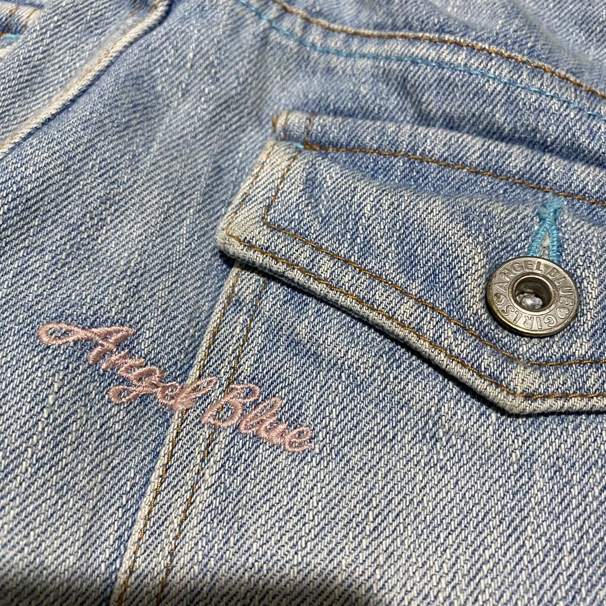 Angel Blue Angel Blue Distressed Patch Jeans Pants Size 31" - 6 Thumbnail