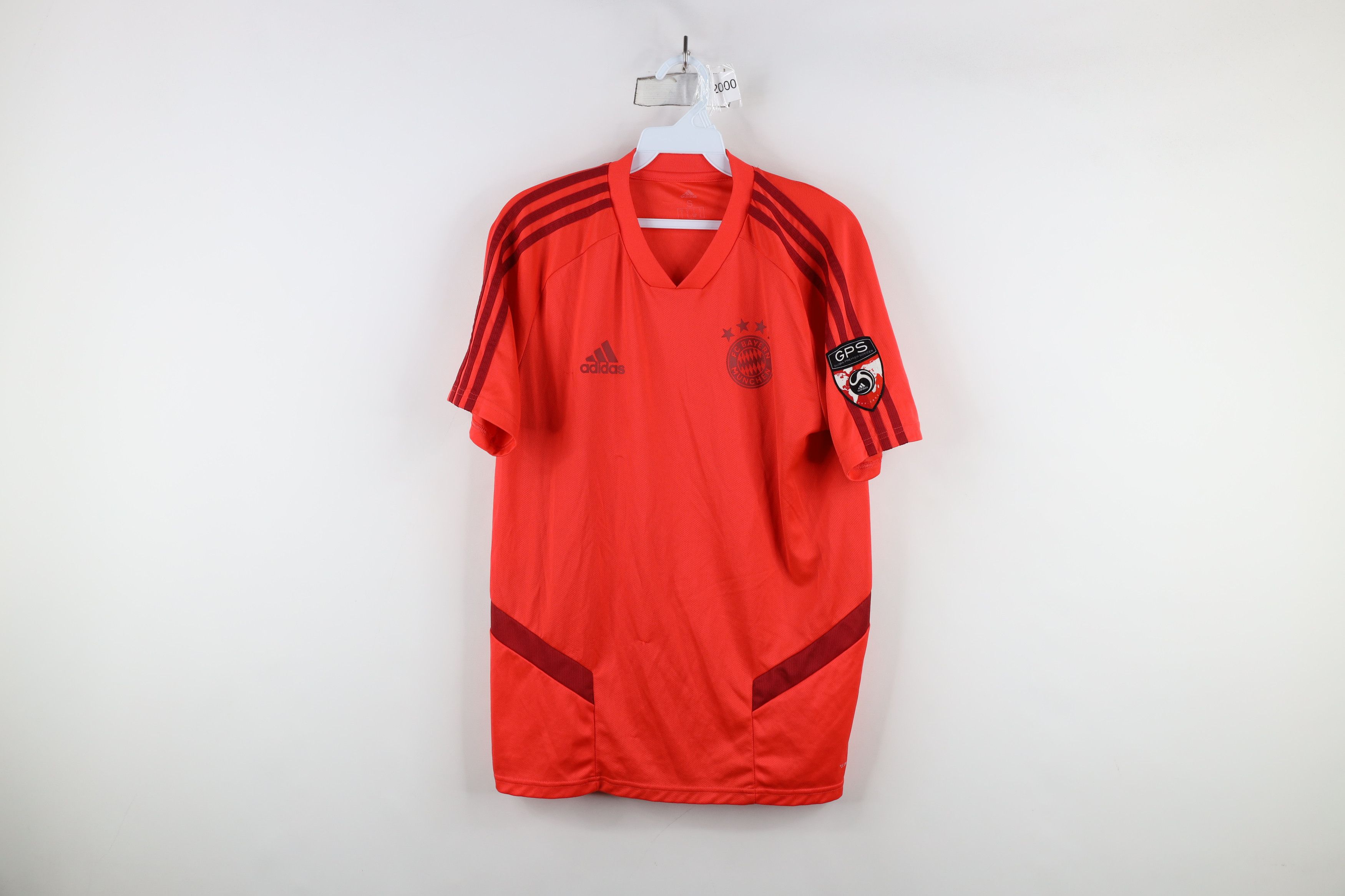 Adidas × Vintage Adidas Spell Bayern Munchen Munich Soccer Futbol Jersey Red Size US S / EU 44-46 / 1 - 1 Thumbnail