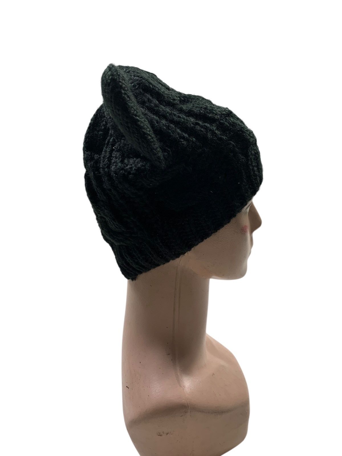 Japanese Brand × Kapital × Vintage Bunny Horn Devil knit Beanie Hats RARE Size ONE SIZE - 4 Thumbnail