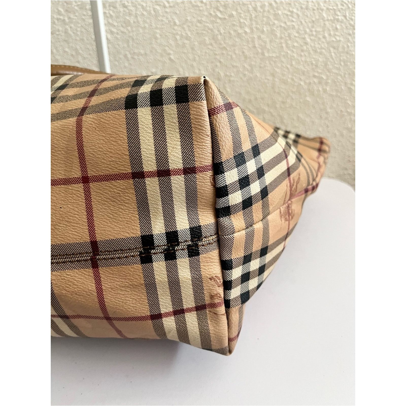 Burberry Burberry Haymarket Canterbury tote bag Size ONE SIZE - 13 Thumbnail