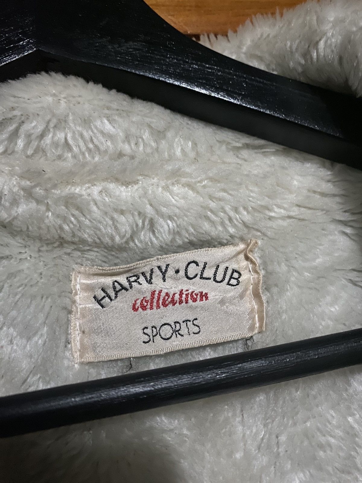 Vintage Harvy Club Collection Sports Geometric Knit Jacket