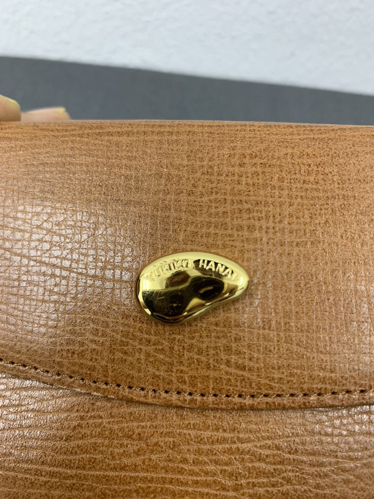 Japanese Brand JapaneseBrand Yukiko Hanai Leather Wallet Size ONE SIZE - 2 Thumbnail
