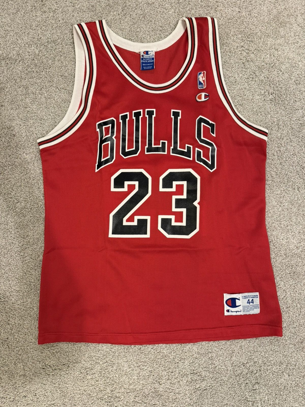 Champion Bulls Jordan Champions Jersey Size US M / EU 48-50 / 2 - 1 Thumbnail