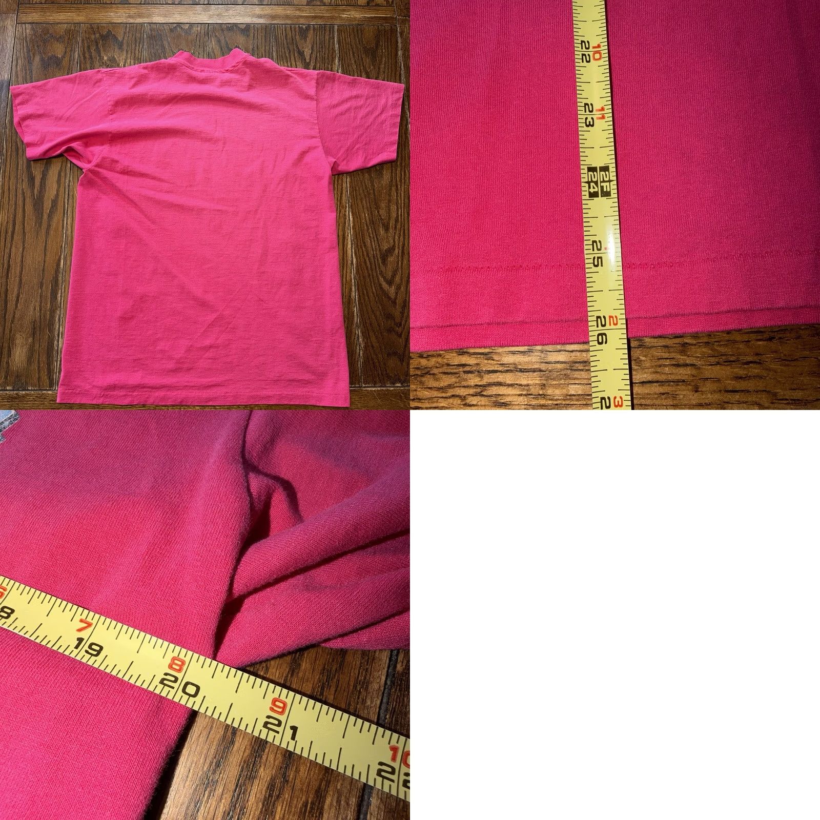Pinko VINTAGE Cadillac Man Movie T Shirt Pink Men’s Large 90’s Clint Eastwood Hanes Beefy T Shirt Men Graphic Print Short Sleeve Crew Neck Cotton Size US L / EU 52-54 / 3 - 8 Thumbnail