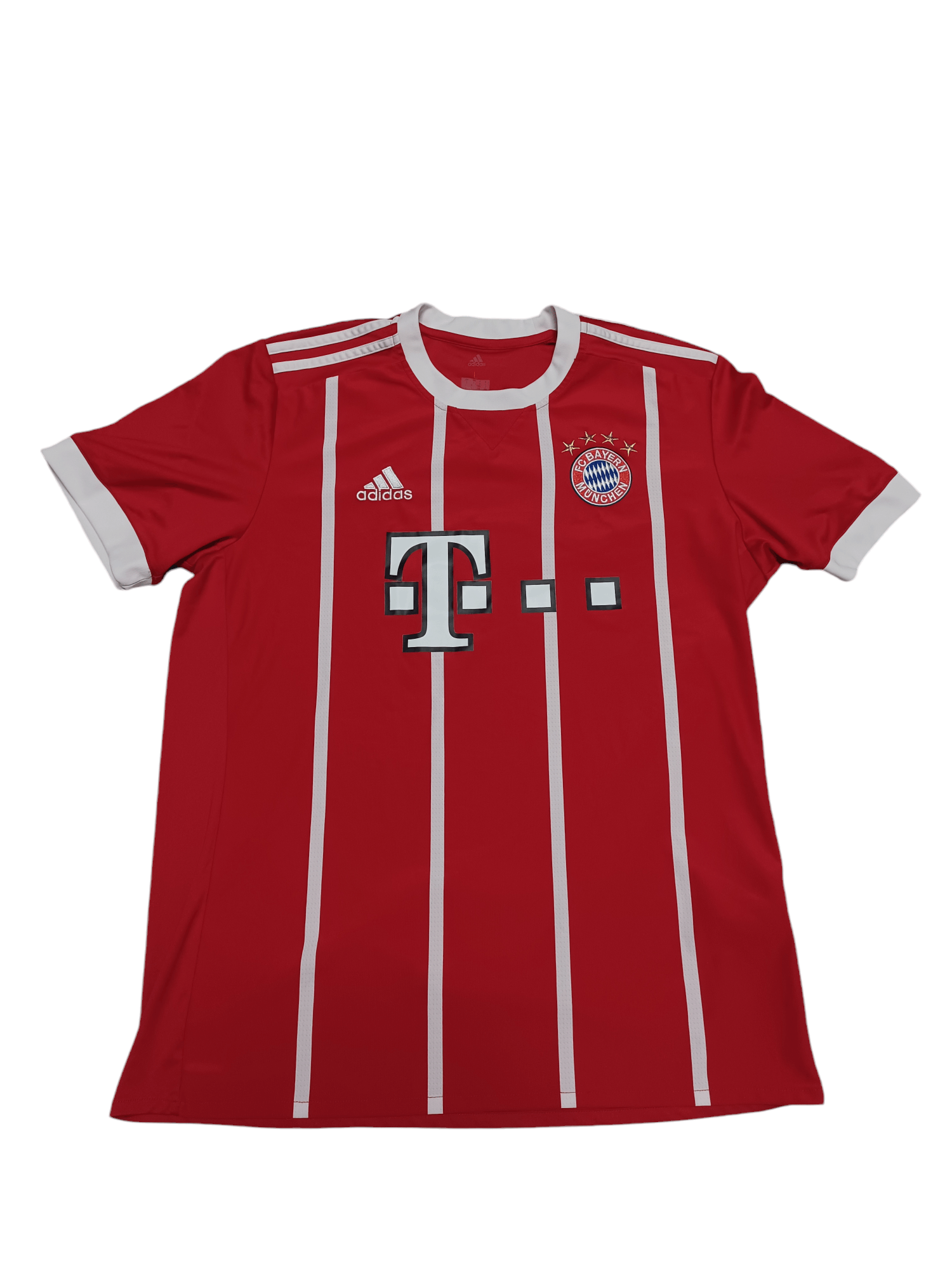 Adidas 2017-2018 BAYERN MUNICH ADIDAS HOME KIT JERSEY SOCCER Size US L / EU 52-54 / 3 - 1 Thumbnail