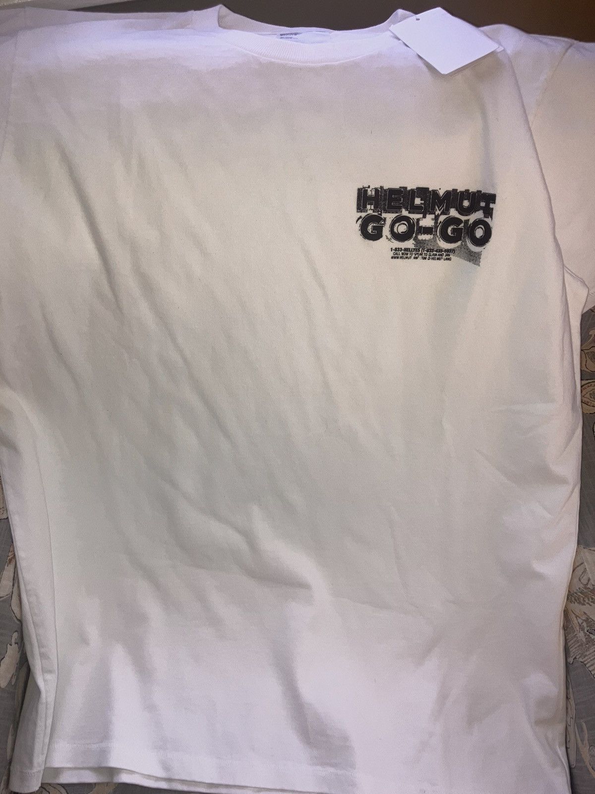 Helmut Lang Helmut Lang, Helmut Go-Go tee Size US XXL / EU 58 / 5 - 1 Thumbnail