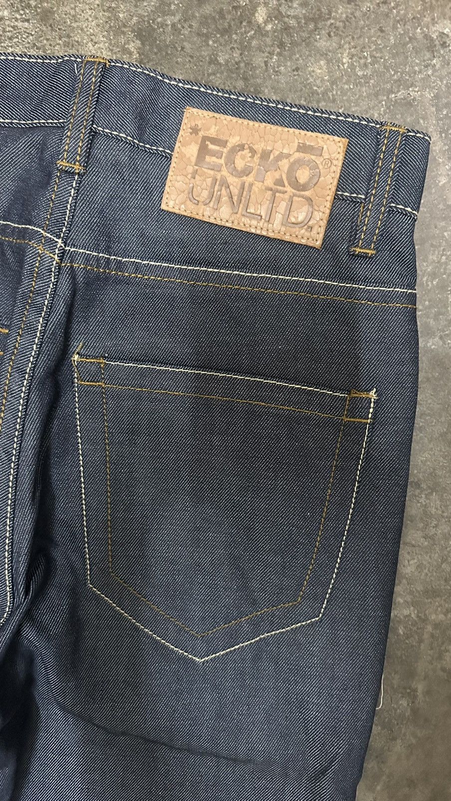 Ecko Unltd. [28] ECKO UNLTD BAGGY RAW DENIM Size US 28 / EU 44 - 7 Thumbnail