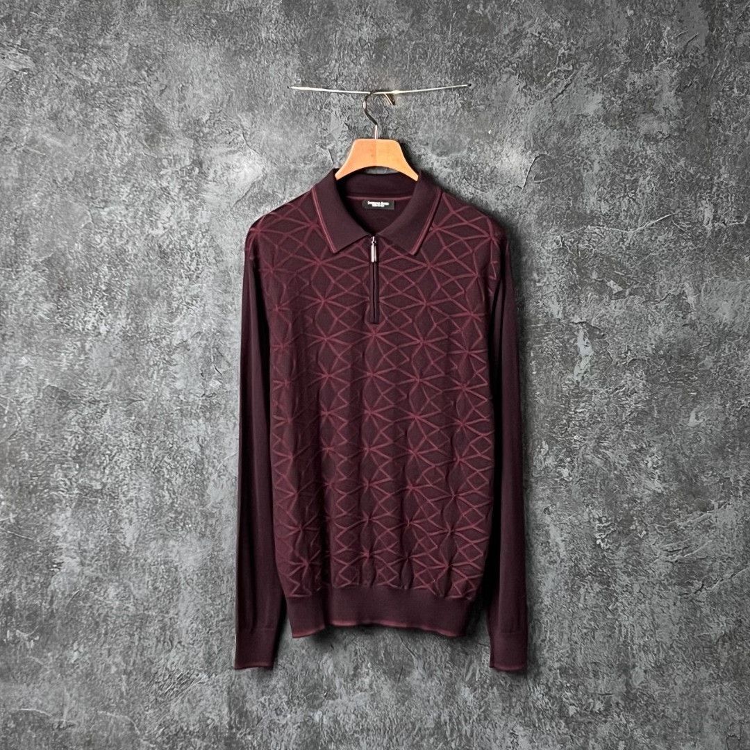 Stefano Ricci Stefano Ricci Red Polo xxl Men Size US XXL / EU 58 / 5 - 1 Thumbnail