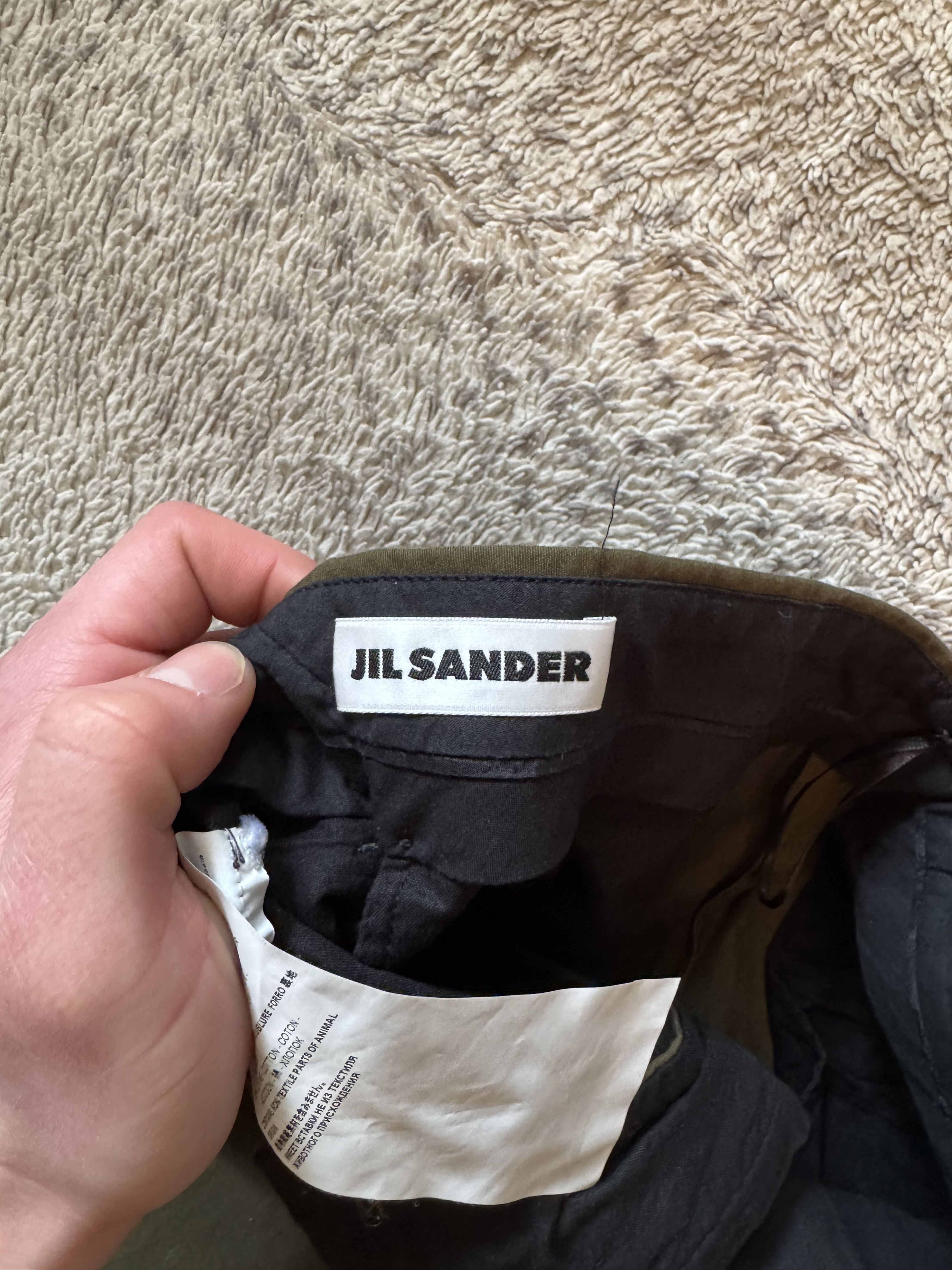 Jil Sander Jil Sander Vintage 2000s Olive Pants Size 36 Size 25" / US 0 / IT 36 - 5 Thumbnail