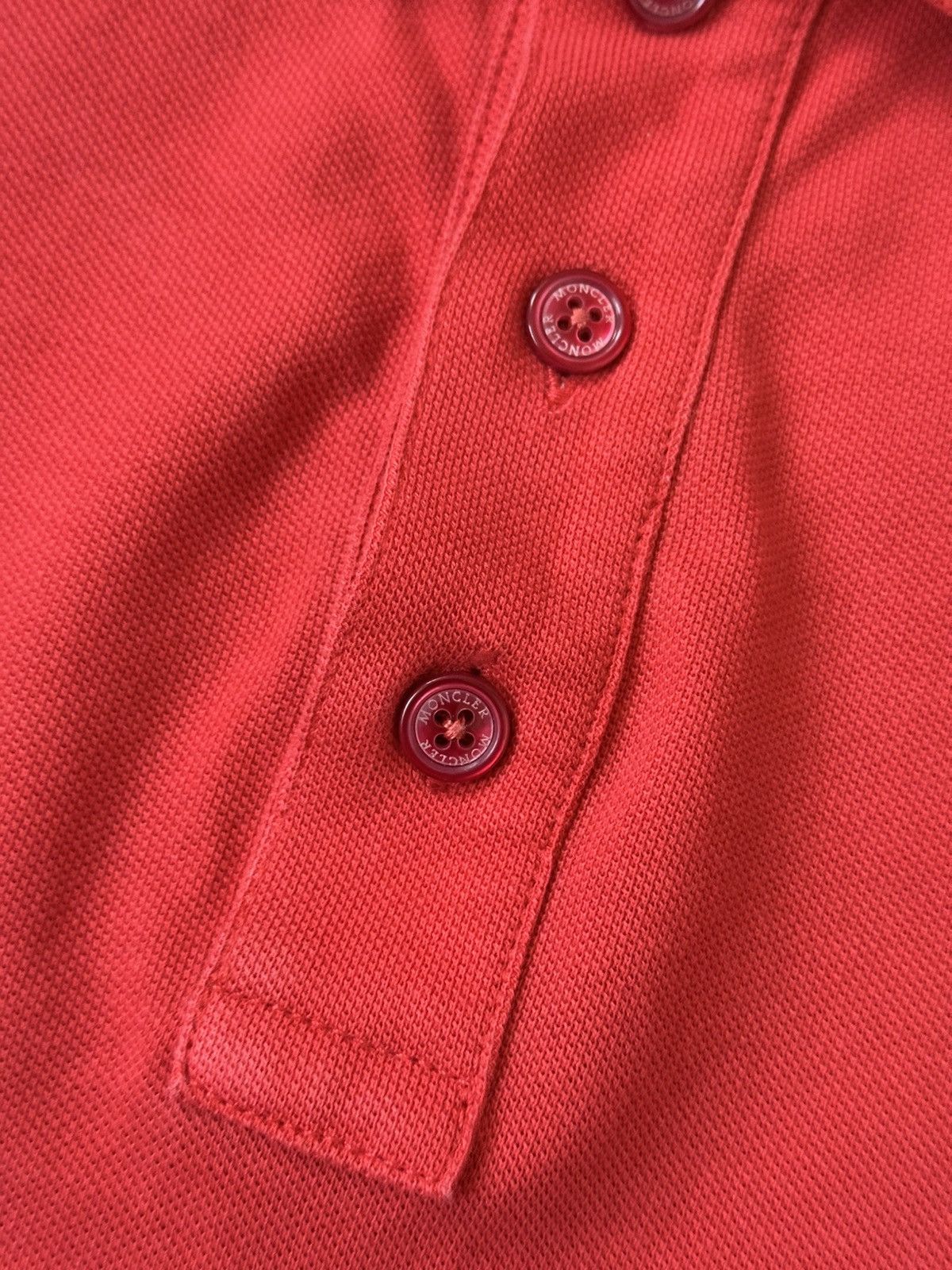 Moncler Moncler polo shirt rare Size US XL / EU 56 / 4 - 4 Thumbnail