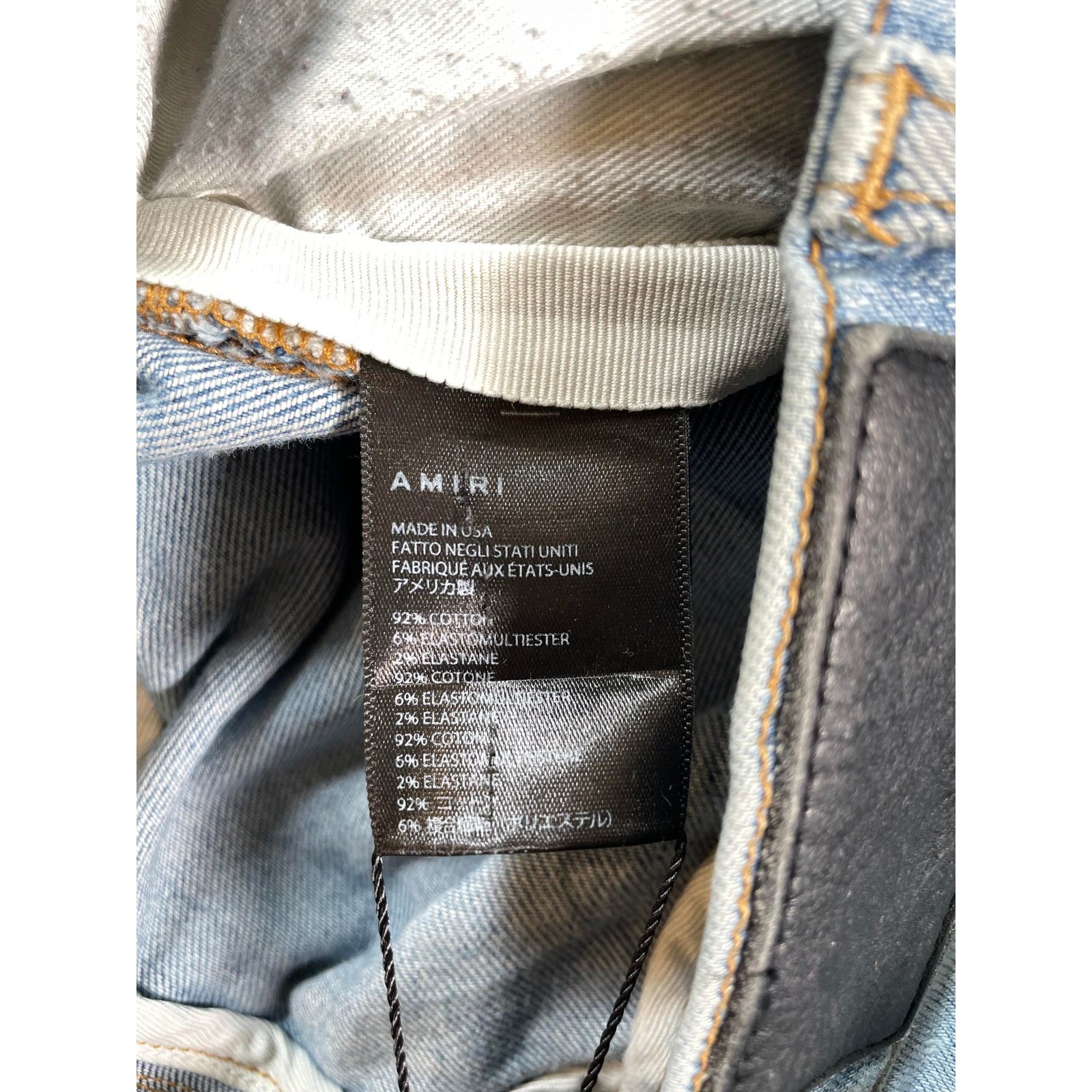 Ksubi Ksubi Black Wash Distressed Jeans Size US 30 / EU 46 - 8 Thumbnail