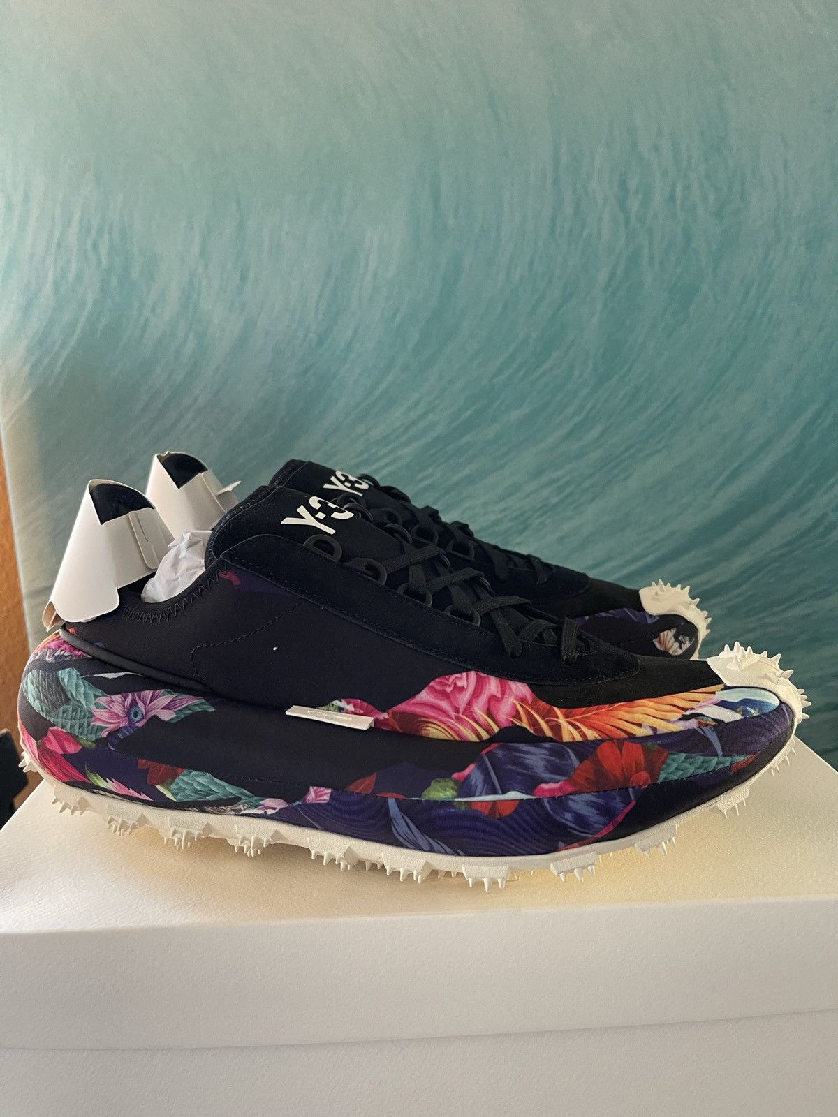 Adidas y3 floral best sale