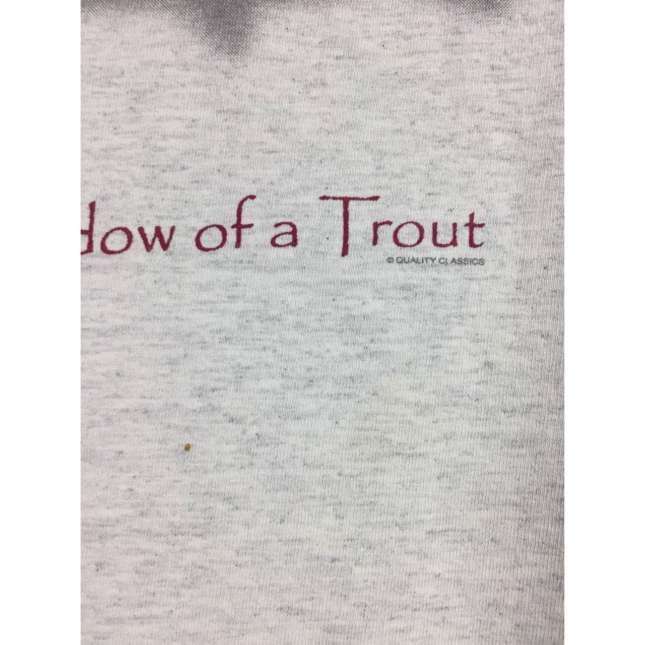 Vintage Vtg 90s Murina Shadow Of A Trout Made In Usa Tee Size US XL / EU 56 / 4 - 4 Thumbnail