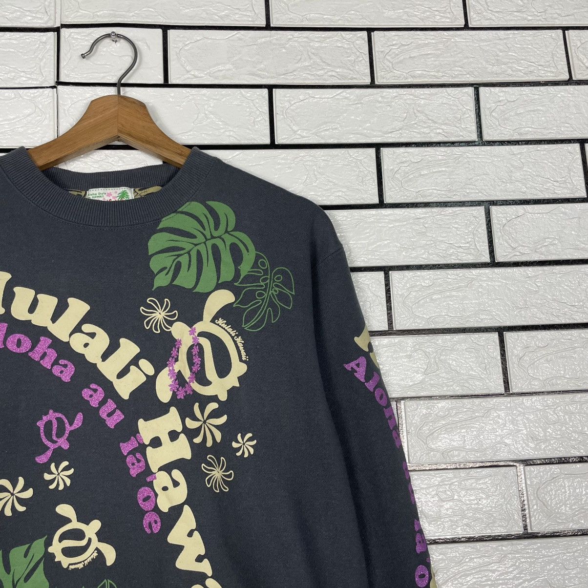 Japanese Brand Hulali Hawaii Aloha Full Print Sweatshirt Size US S / EU 44-46 / 1 - 5 Thumbnail