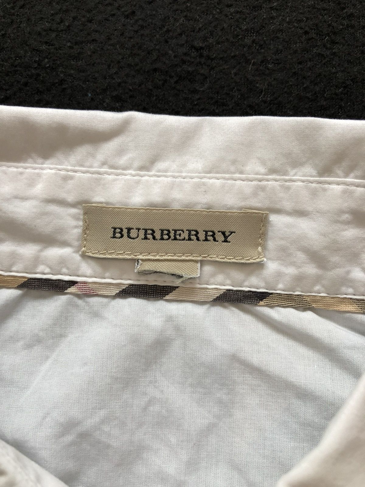 Burberry Shirt Burberry small logo white Size US XS / EU 42 / 0 - 7 Thumbnail