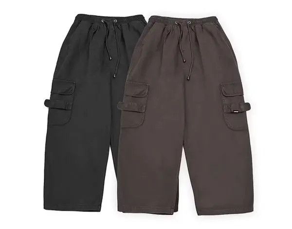 Japanese Brand 20SS Indigo Union Japan Black Worker Relaxed Fit Pants Size US 31 - 2 Thumbnail