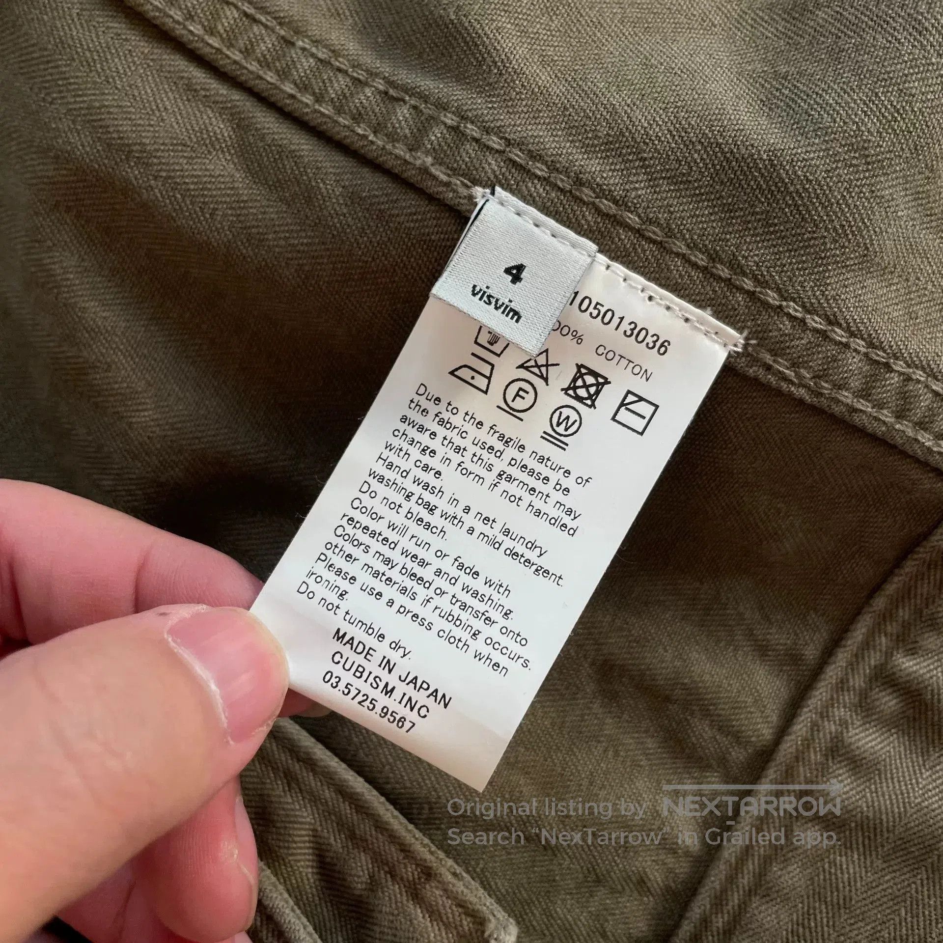 Visvim Visvim 17ss Benny JKT O.V.N.D Jacket. Size US XL / EU 56 / 4 - 8 Thumbnail