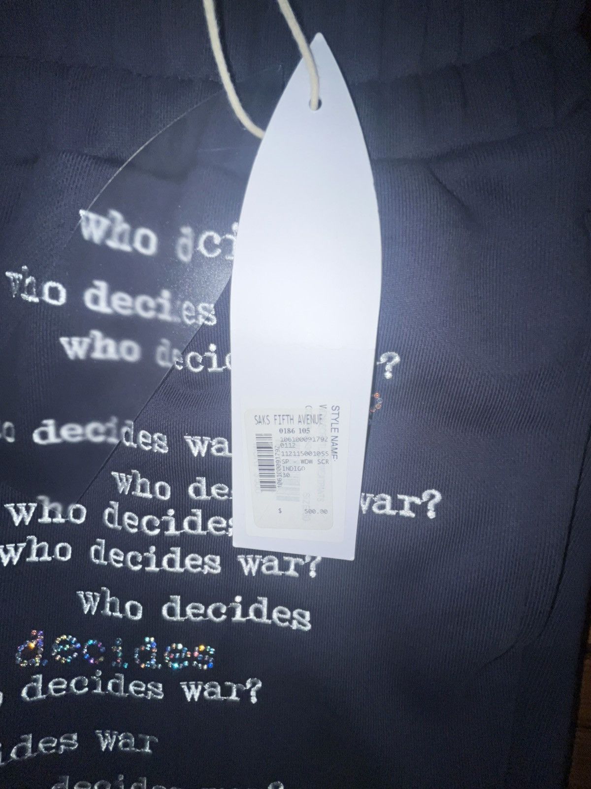 Who Decides War Who decides war pants Size US 31 - 4 Thumbnail