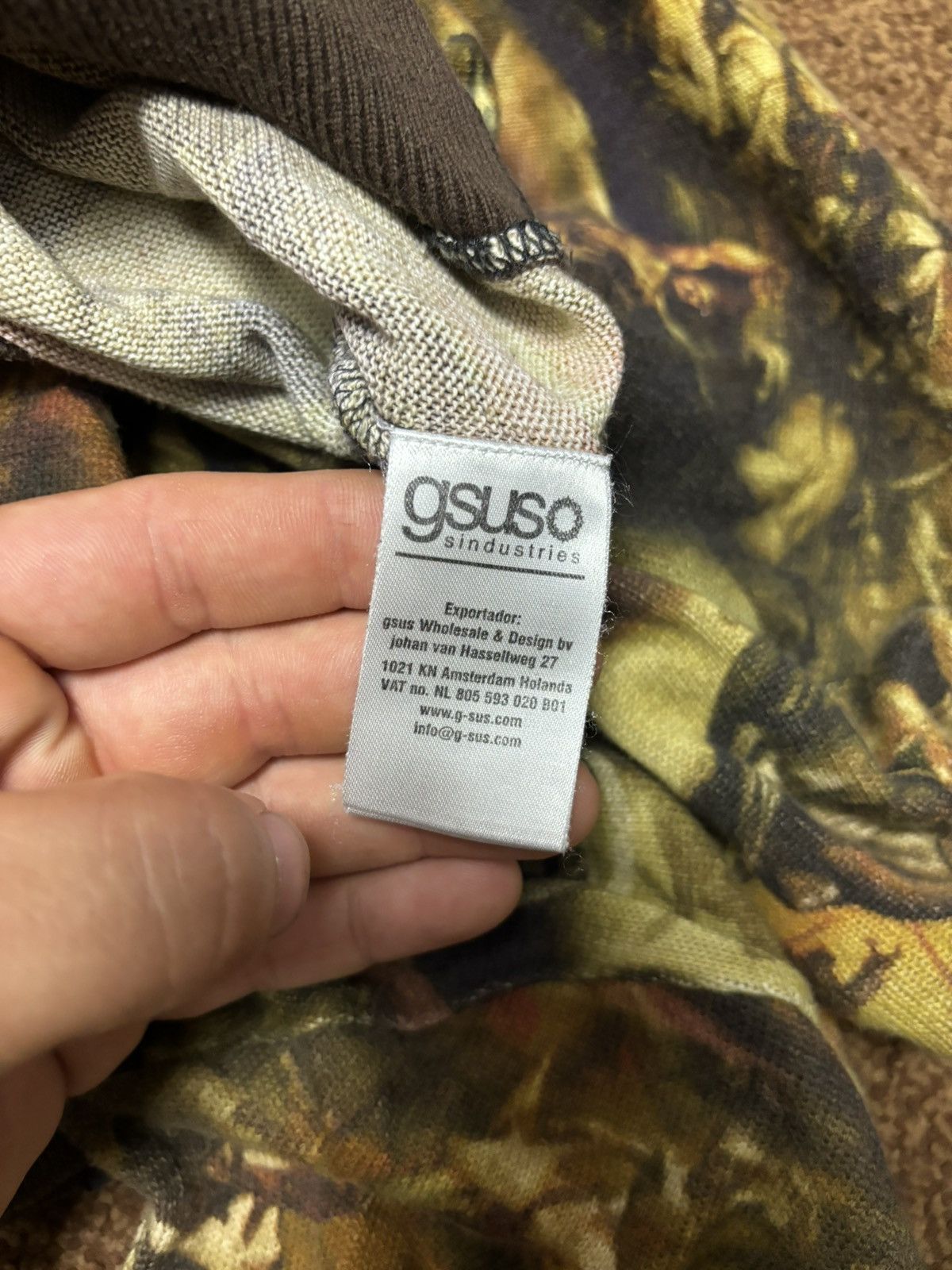 GSUS Sindustries × Japanese Brand GSUS Sindustries y2k erotic girls and dinosaurs over print Size M / US 6-8 / IT 42-44 - 4 Thumbnail