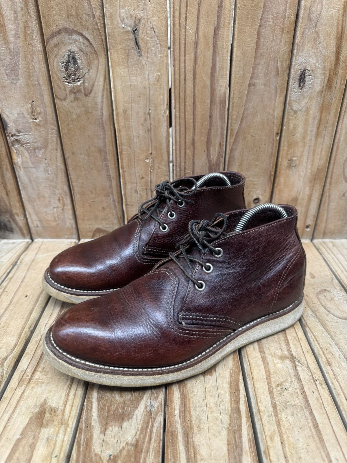 Red Wing Red Wing 3141 Chukka Brown leather boots EUR 40 UK 6.5 D Size US 7.5 / EU 40-41 - 1 Thumbnail