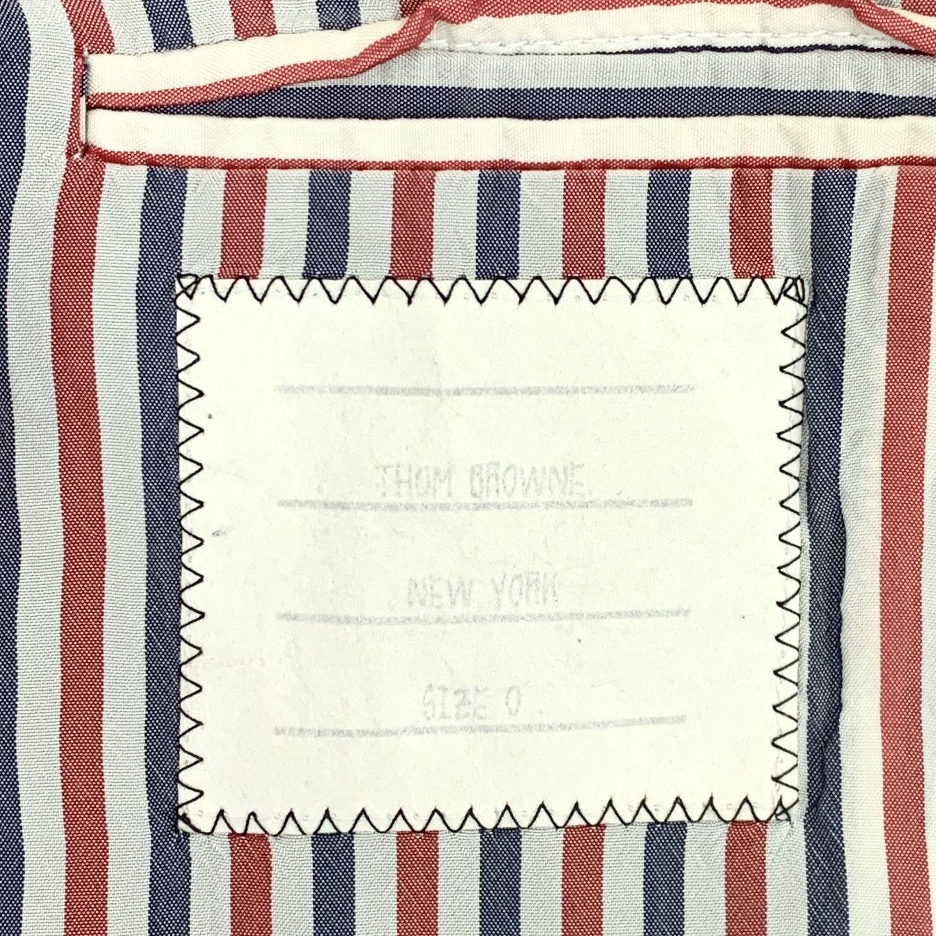Thom Browne Thom Browne Wool Blazer Navy (0) Size 40R - 6 Thumbnail
