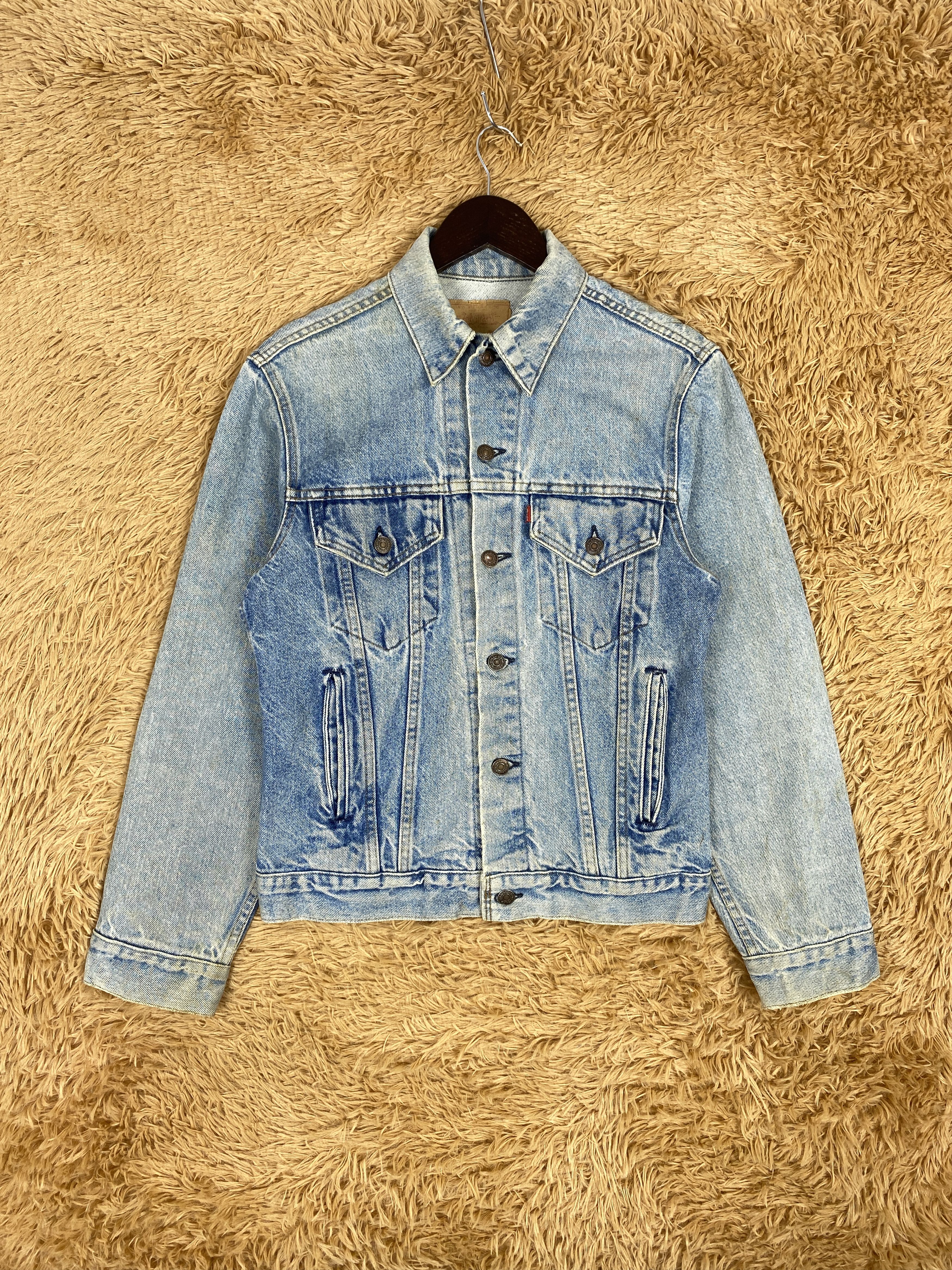 Levi's Vintage Clothing Vintage Levis Distress Faded Jeans Denim Jacket PJ2458 Size US S / EU 44-46 / 1 - 1 Thumbnail