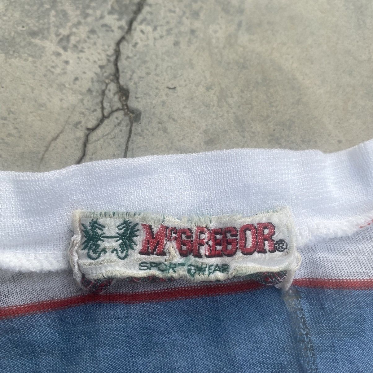 1970s Mc Gregor Stripe Paperthin tee