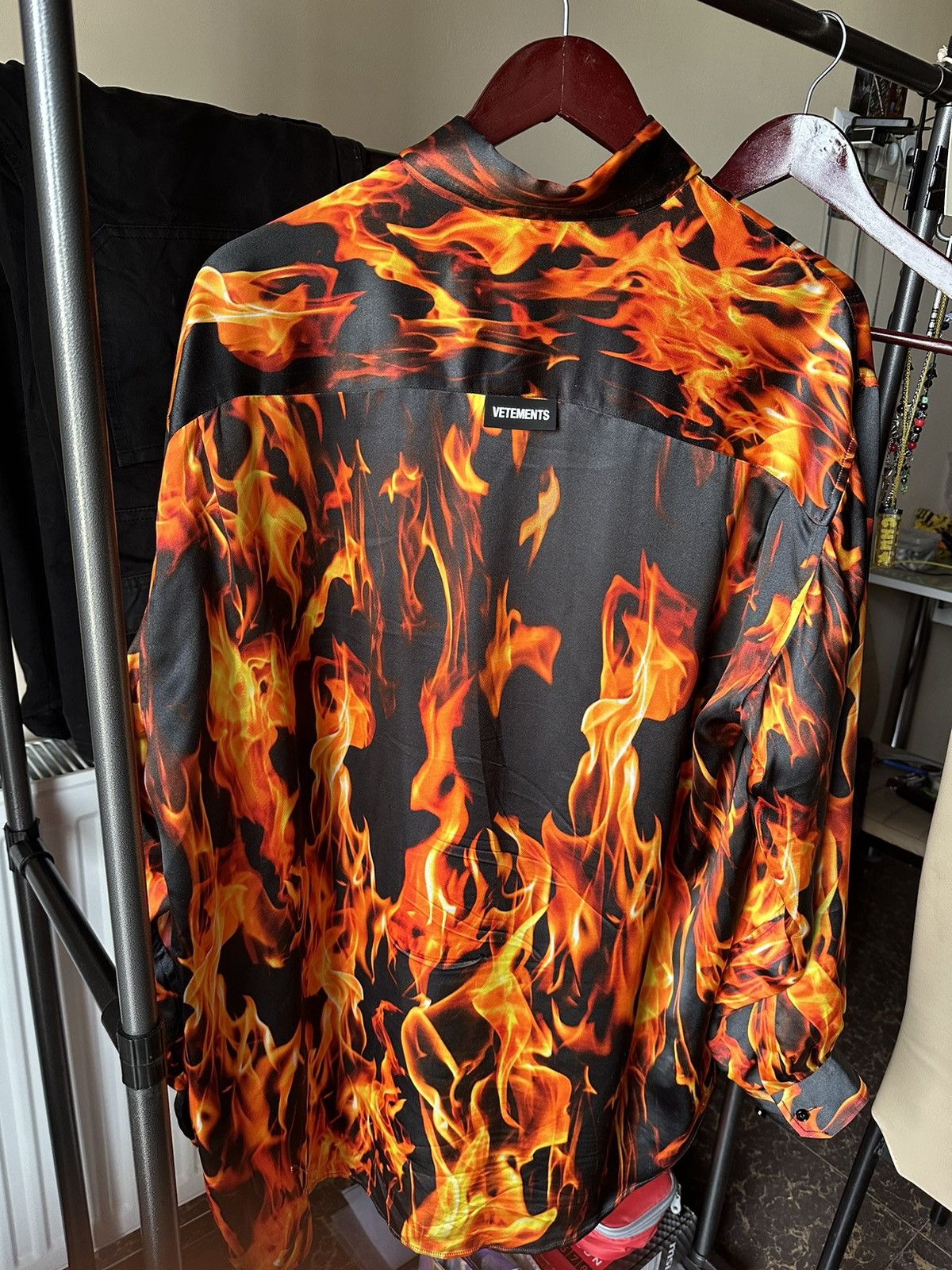 Vetements Vetements - fire print Size US S / EU 44-46 / 1 - 3 Thumbnail