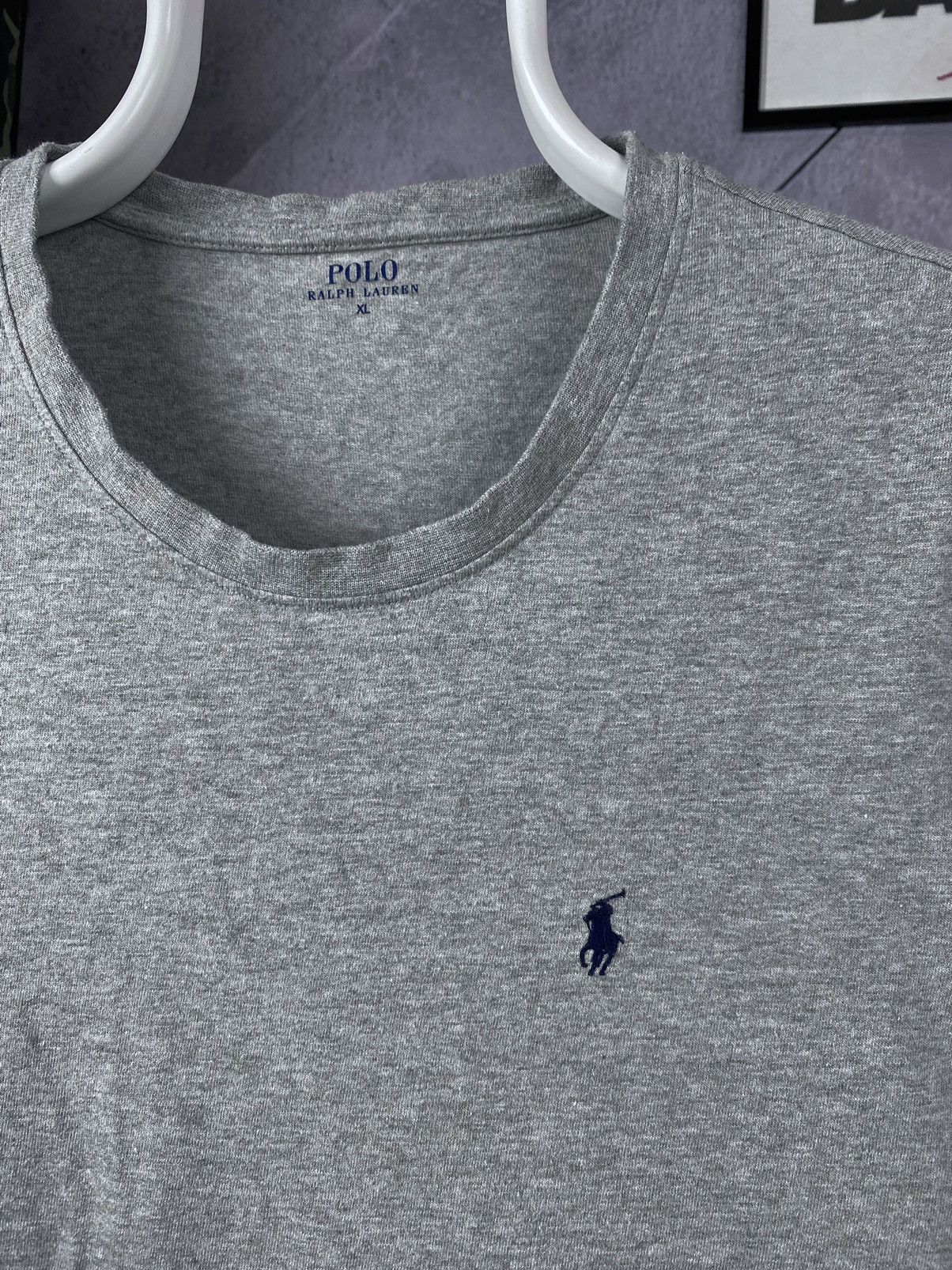 Polo Ralph Lauren Polo Ralph Lauren Base T-shirt Gray Size L Size US L / EU 52-54 / 3 - 3 Thumbnail