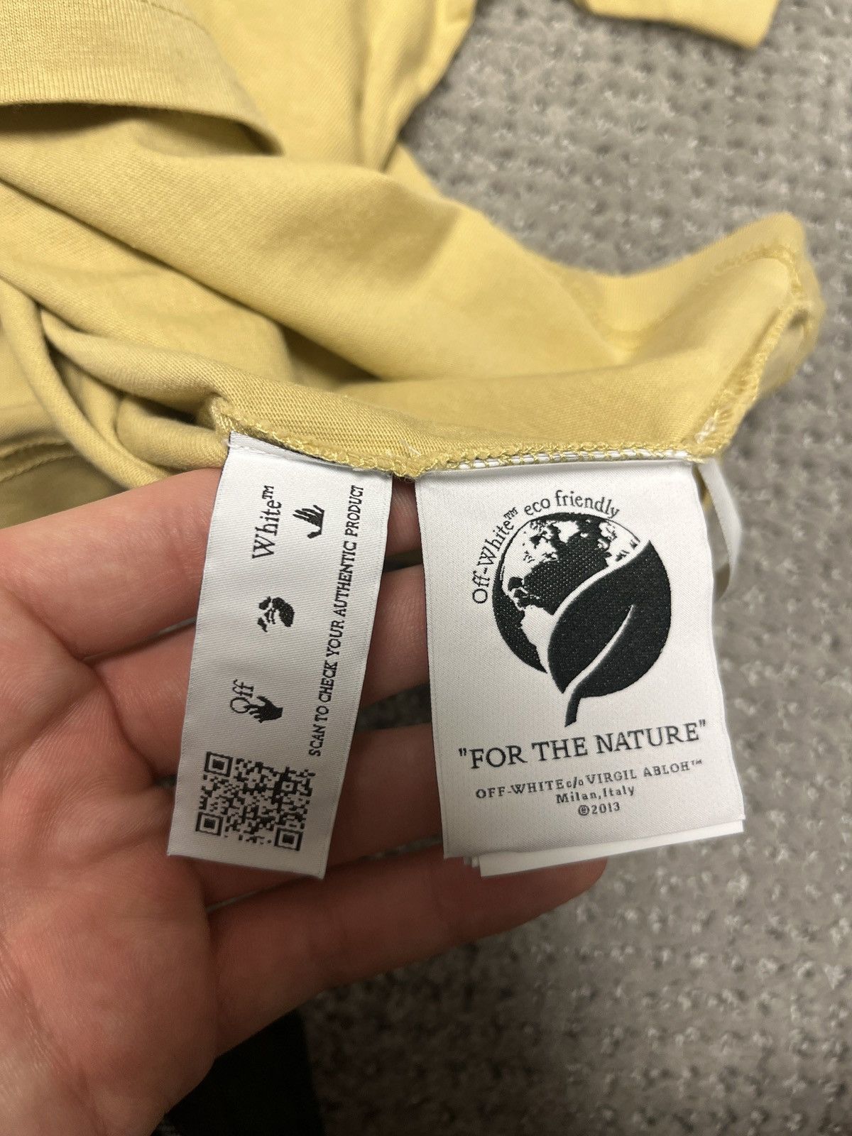 Off-White Off-White Diag Pocket Tee Size US M / EU 48-50 / 2 - 7 Thumbnail