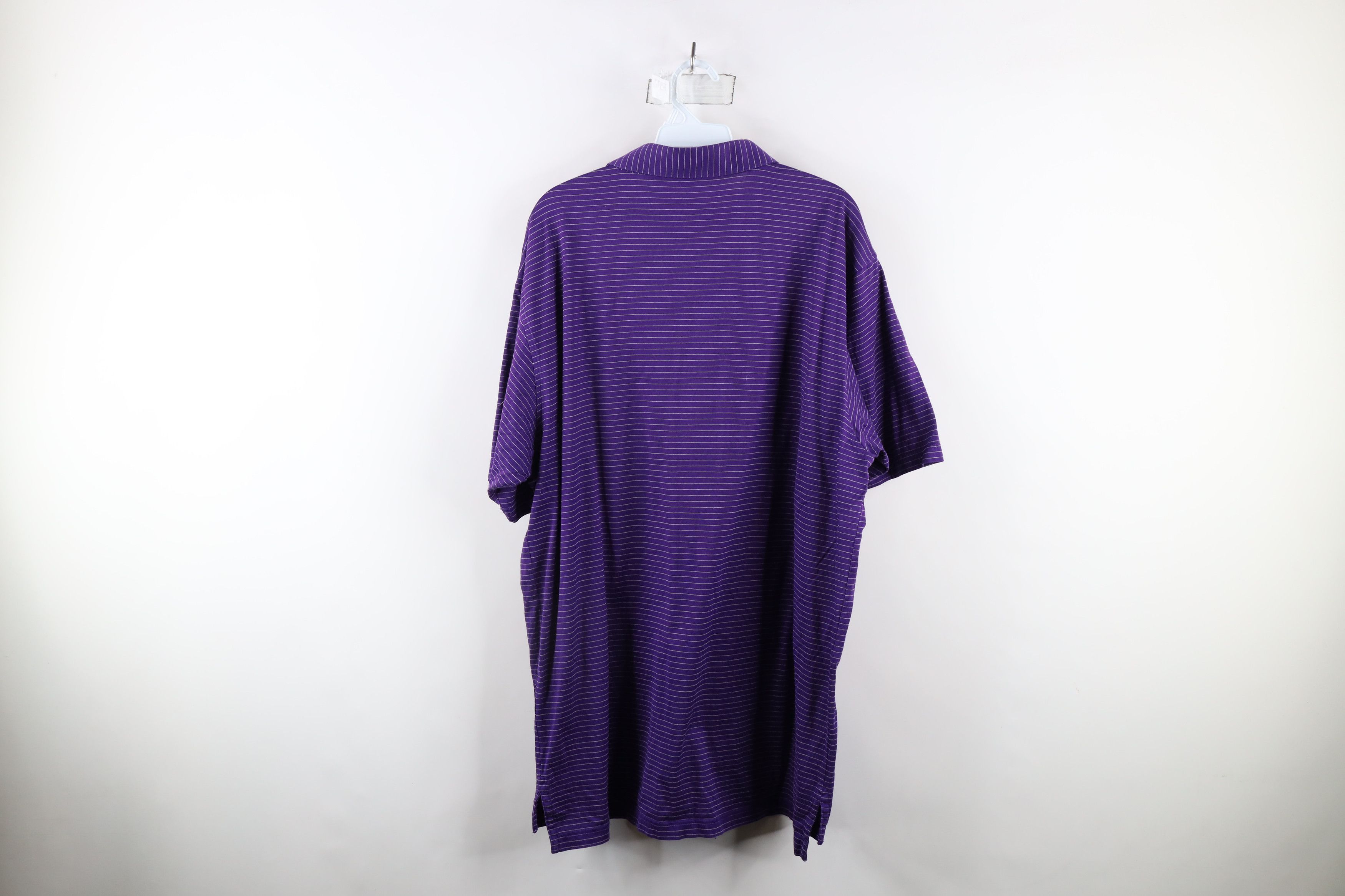 Peter Millar × Vintage Vintage Peter Millar Cotton Short Sleeve Golf Polo Shirt Size US XL / EU 56 / 4 - 8 Thumbnail