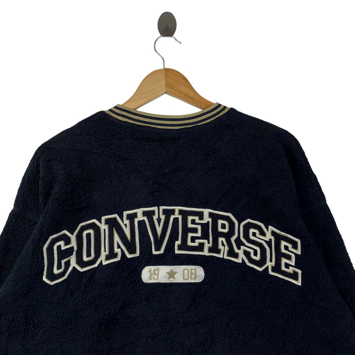 Converse Vintage Converse All Star Fleece Sweatshirt Navy Size US L / EU 52-54 / 3 - 5 Thumbnail