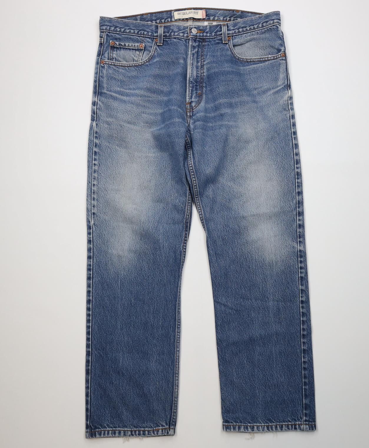 Levi's Vintage Y2K 2006 Levis 505 Regular Straight Leg Denim Jeans Size US 38 / EU 54 - 1 Thumbnail