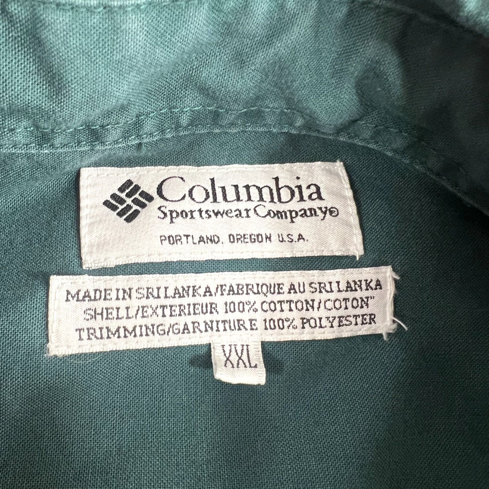 Vintage VINTAGE Columbia Shirt Mens 2XL Green NeON Orange Hunting Outdoors Shooting Button Up Size US XXL / EU 58 / 5 - 4 Thumbnail