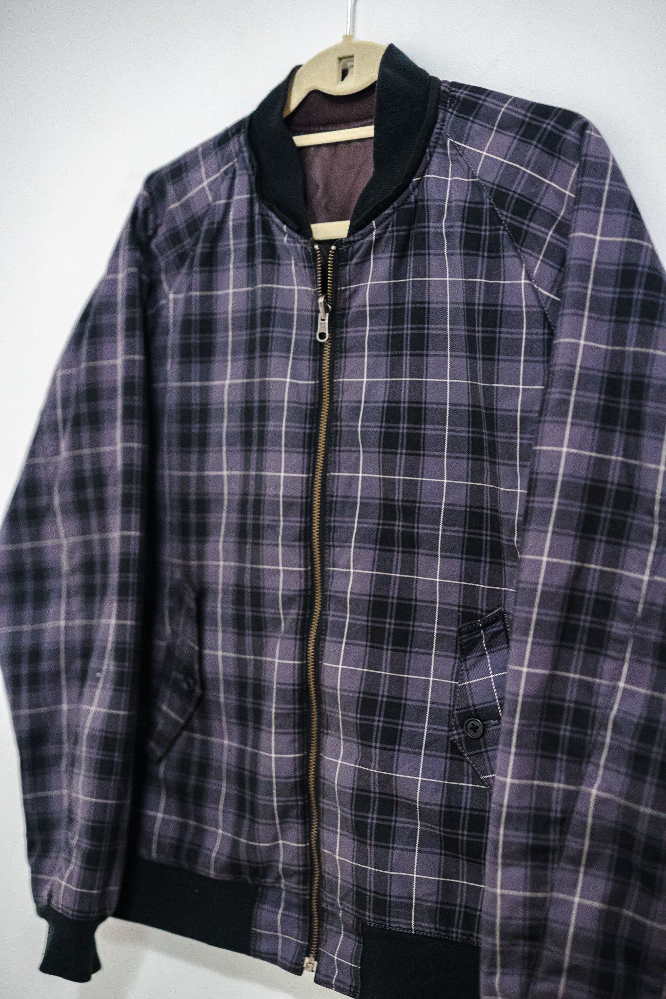 Beams Japan BEAMS Reversible Plaid Blouson Size US L / EU 52-54 / 3 - 2 Thumbnail