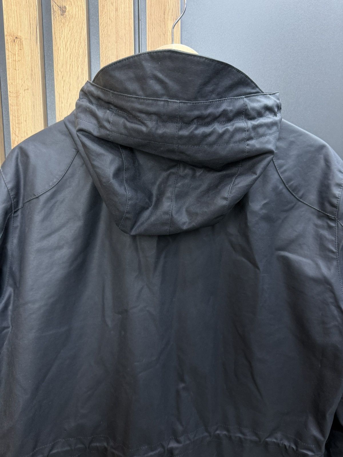 Other Pelikamo Zurich Waxed Hooded Jacket Navy Size 48 Size US M / EU 48-50 / 2 - 14 Thumbnail