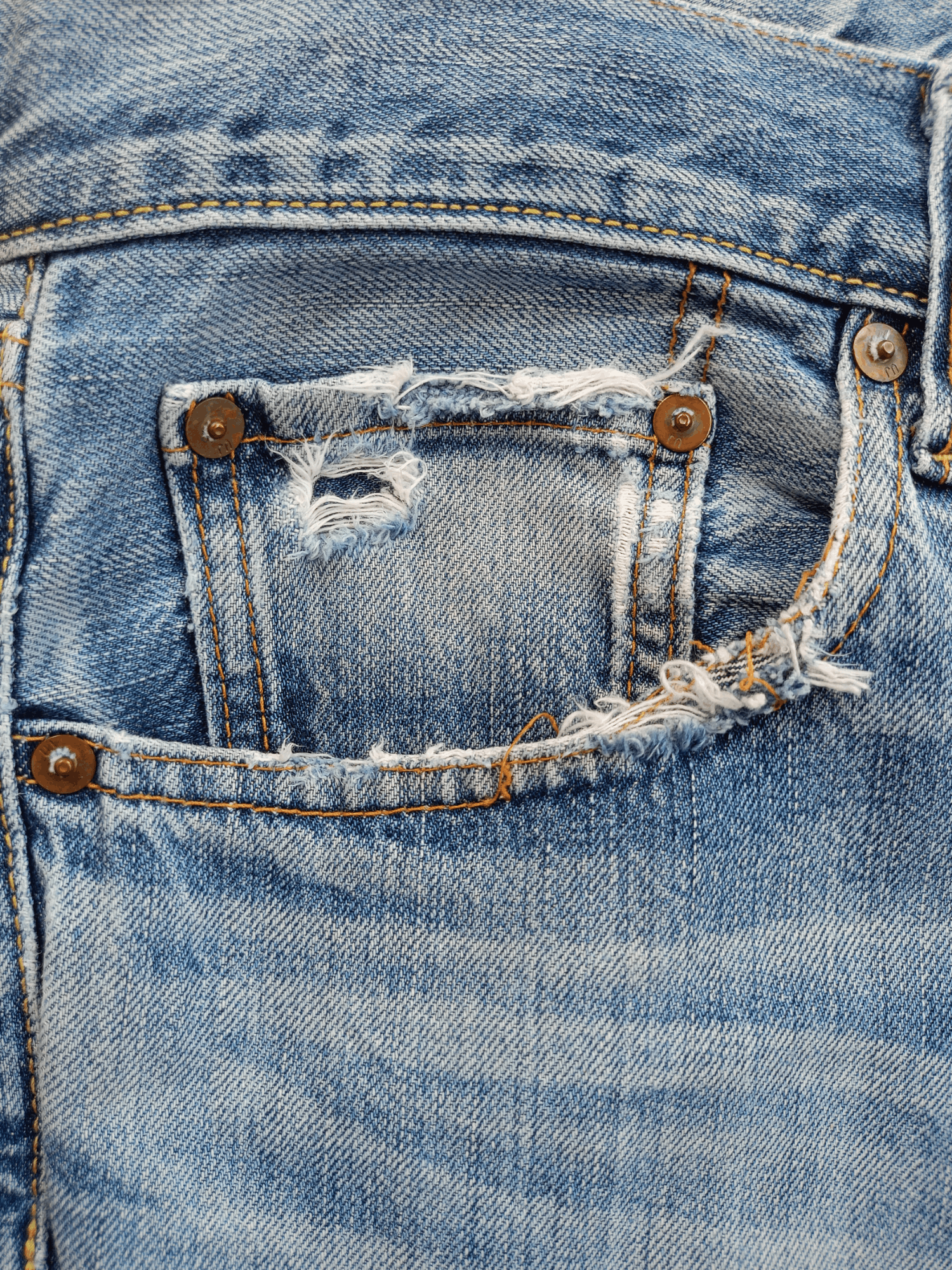 Uniqlo × Vintage UJ Patch Work Distressed Vintage Men's Jean Size US 36 / EU 52 - 9 Thumbnail