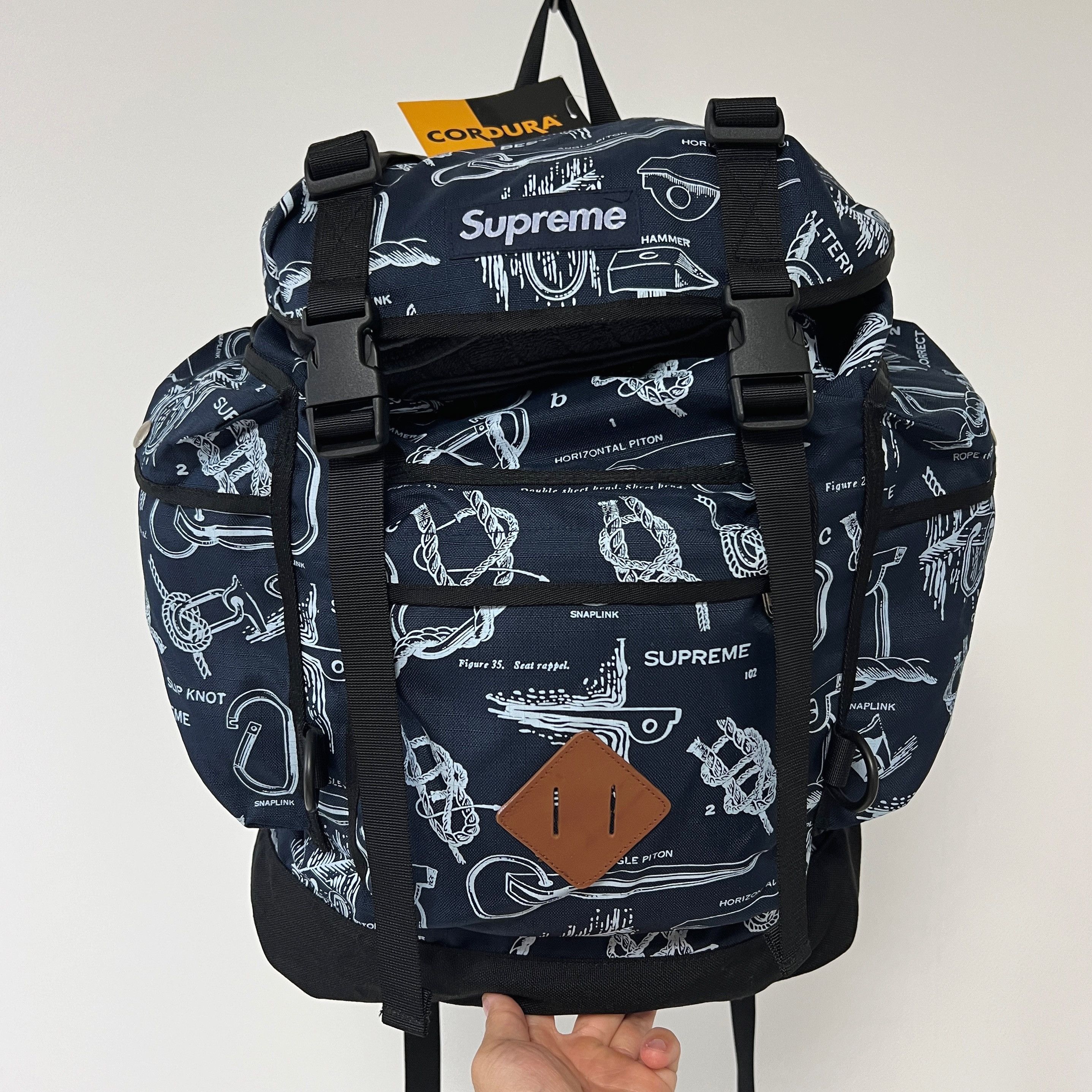 Supreme Supreme b.b. Simon Denim Backpack | Grailed