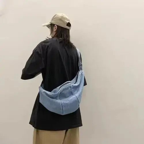 Japanese Brand × Vintage Vintage Denim Crossbody bag Size ONE SIZE - 2 Thumbnail