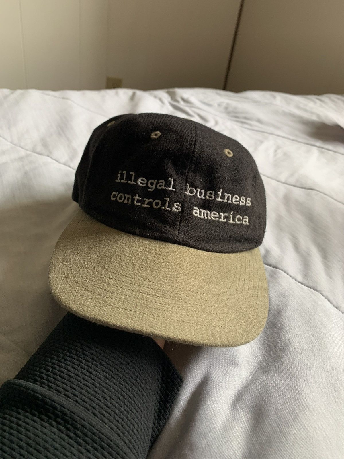 Supreme Illegal Business Controls America Hat