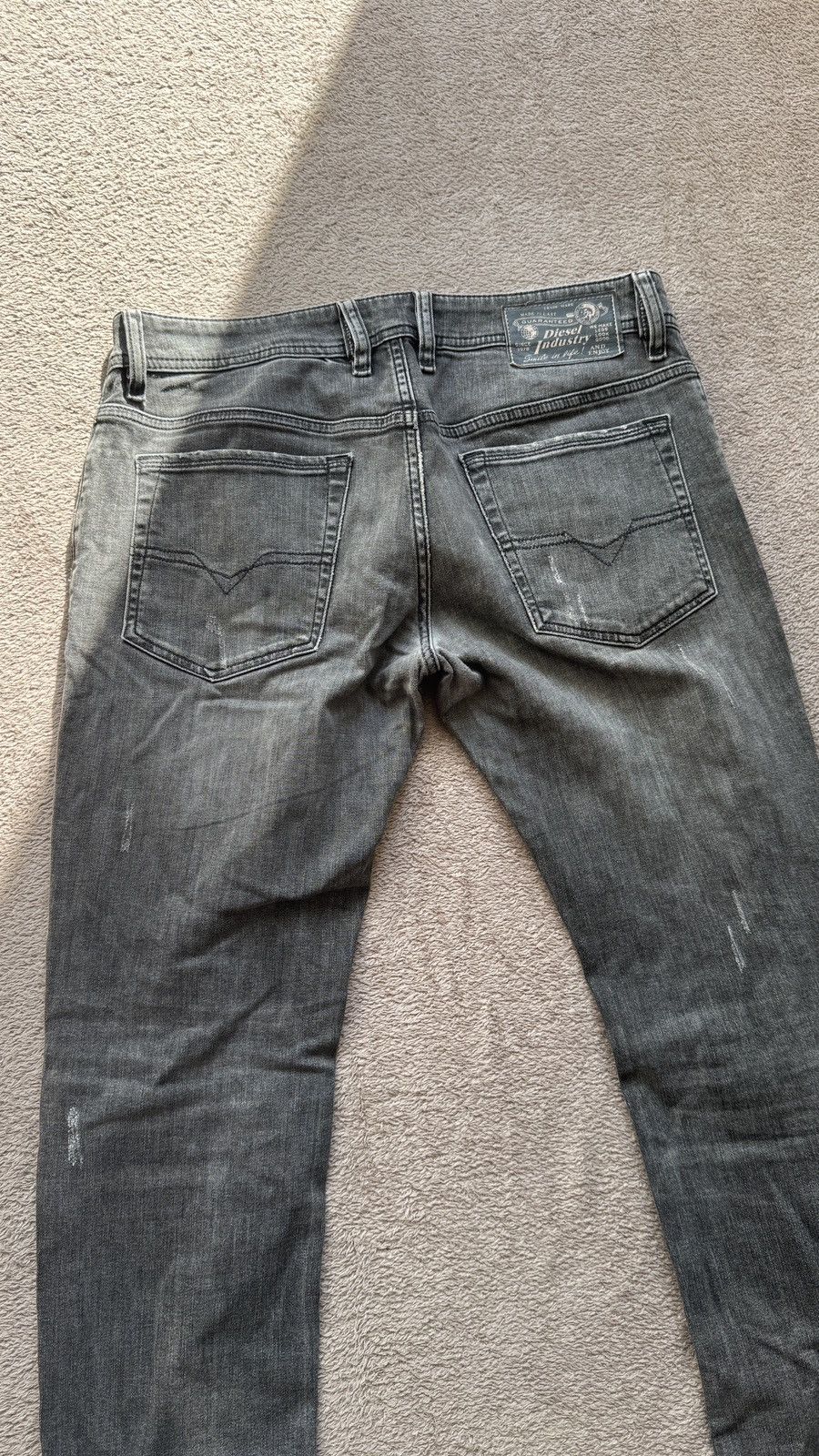 If Six Was Nine Diesel Troxer Loose Fit Y2K Jeans Faded LGB amiri vibe Size US 32 / EU 48 - 4 Thumbnail