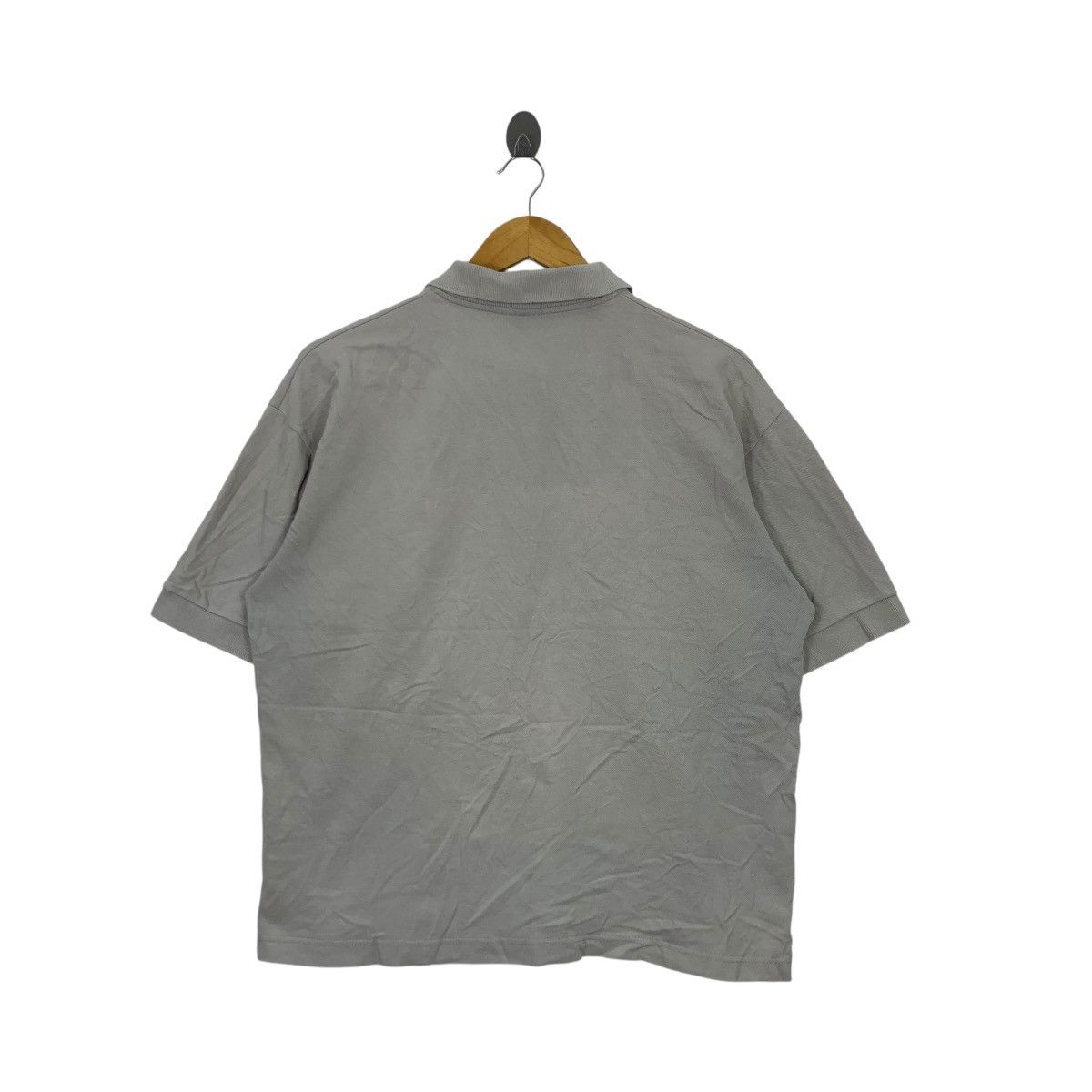 Trussardi Vintage TRUSSARDI MADE IN ITALY Baggy Polo Tee Shirt Size L / US 10 / IT 46 - 4 Thumbnail