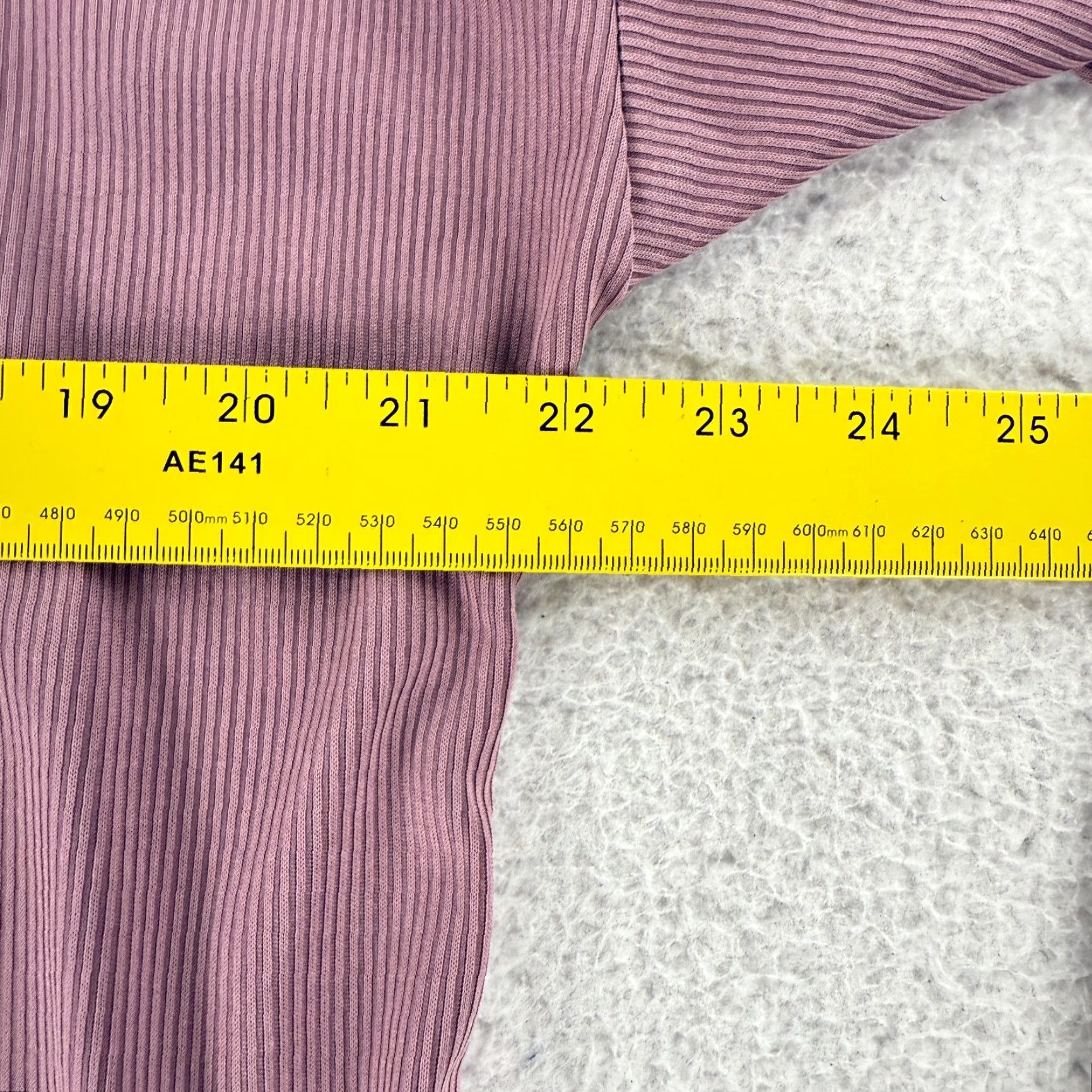 J. Jill J. Jill Top Womens Medium Mauve Pink Cowl Neck Ribbed Long Sleeve Pullover Shirt Size M / US 6-8 / IT 42-44 - 5 Thumbnail