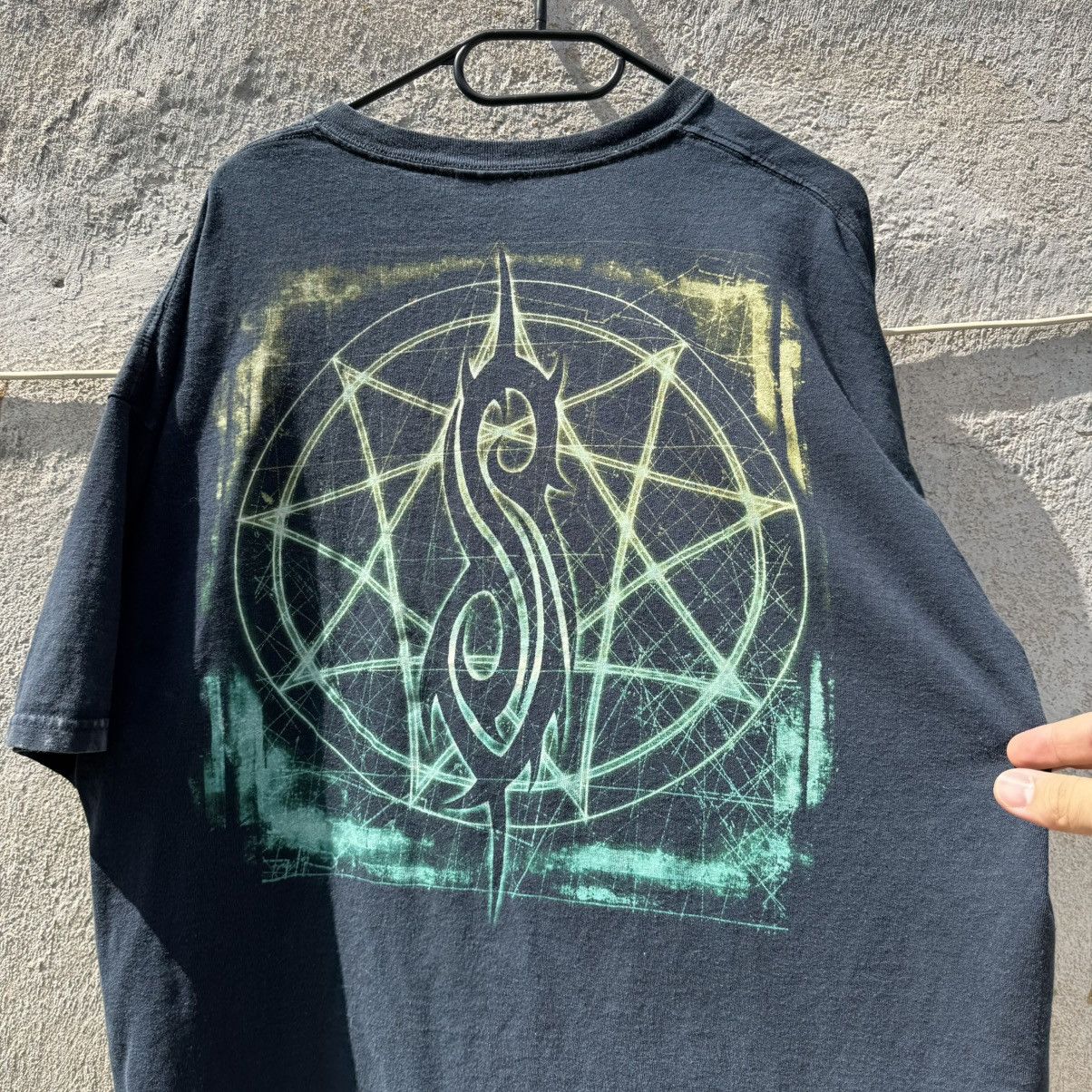 Slipknot Vintage Slipknot lOWA 00s Band Tee Oversized AOP Black Metal Size US XXL / EU 58 / 5 - 6 Thumbnail