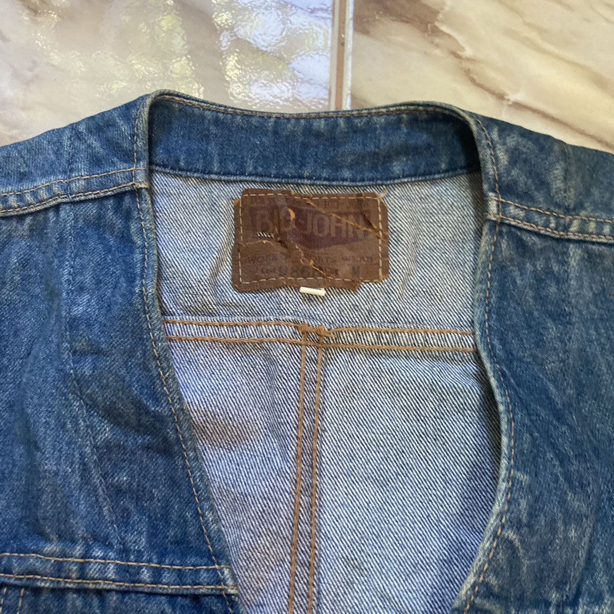 Big John × Vintage VINTAGE BIG JOHN DENIM VEST Size US M / EU 48-50 / 2 - 3 Thumbnail
