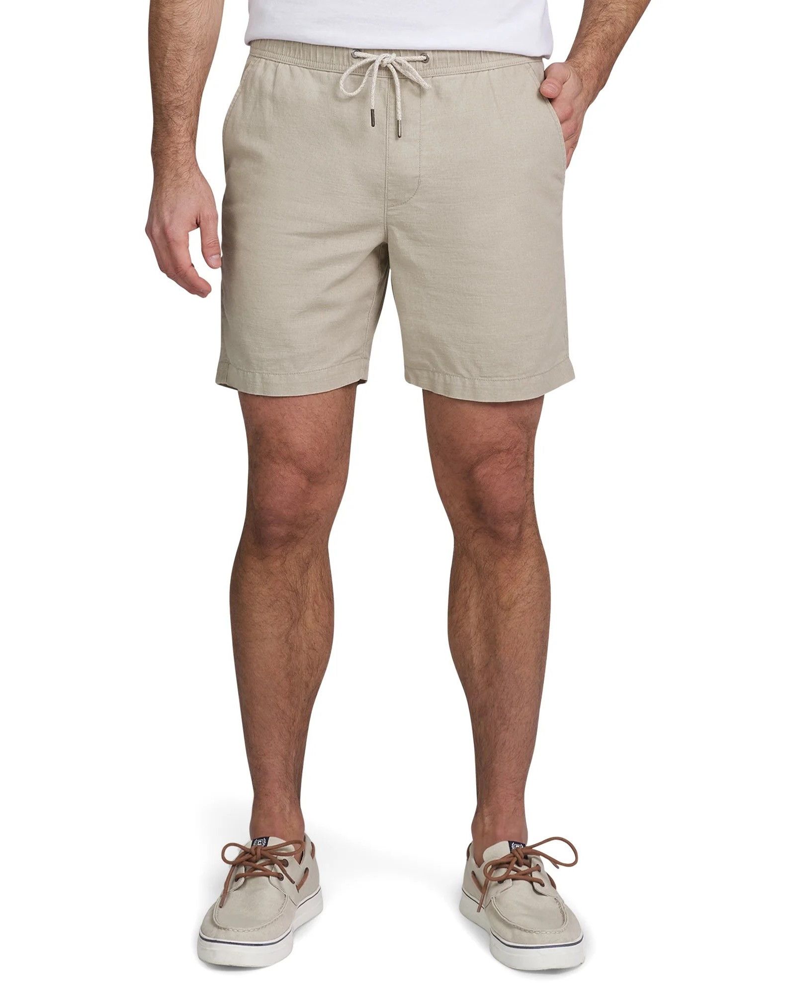 Chaps Ralph Lauren Chaps Men's & Big Seacoast wash Linen blend pull on short Size US 40 / EU 56 - 1 Thumbnail