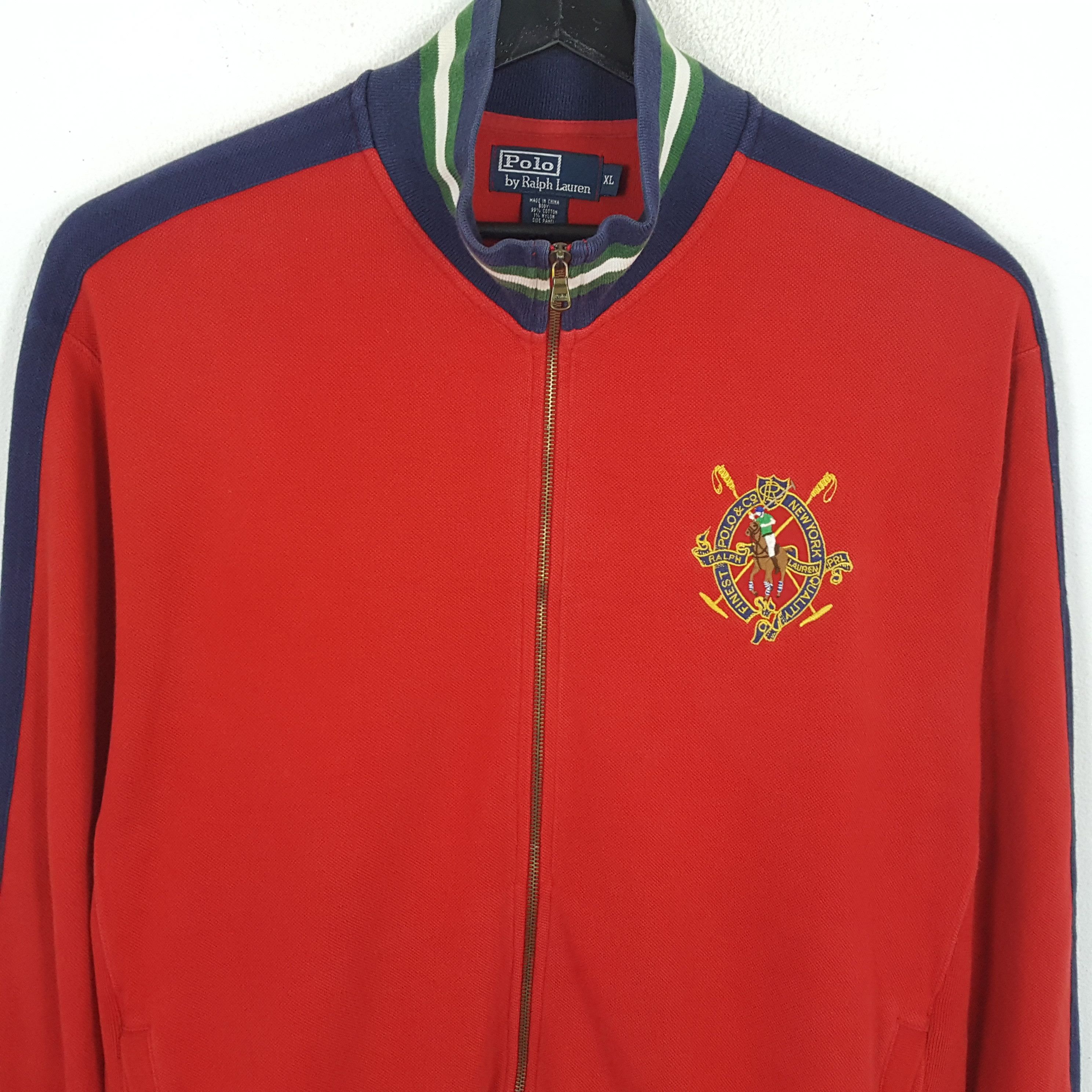 Polo Ralph Lauren × Vintage POLO RALPH LAUREN Sportswear Style Nice Design Sweater Size US XL / EU 56 / 4 - 2 Thumbnail
