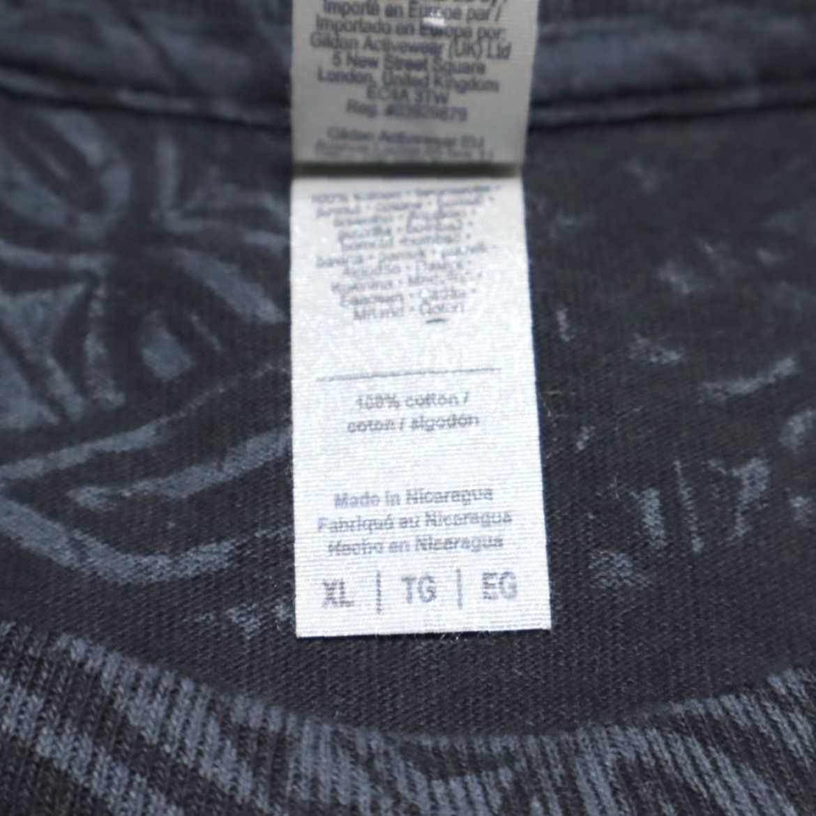 Gildan Gildan Hawaii All Over Print T-Shirt Black Men XL Shirt Size US XL / EU 56 / 4 - 3 Thumbnail