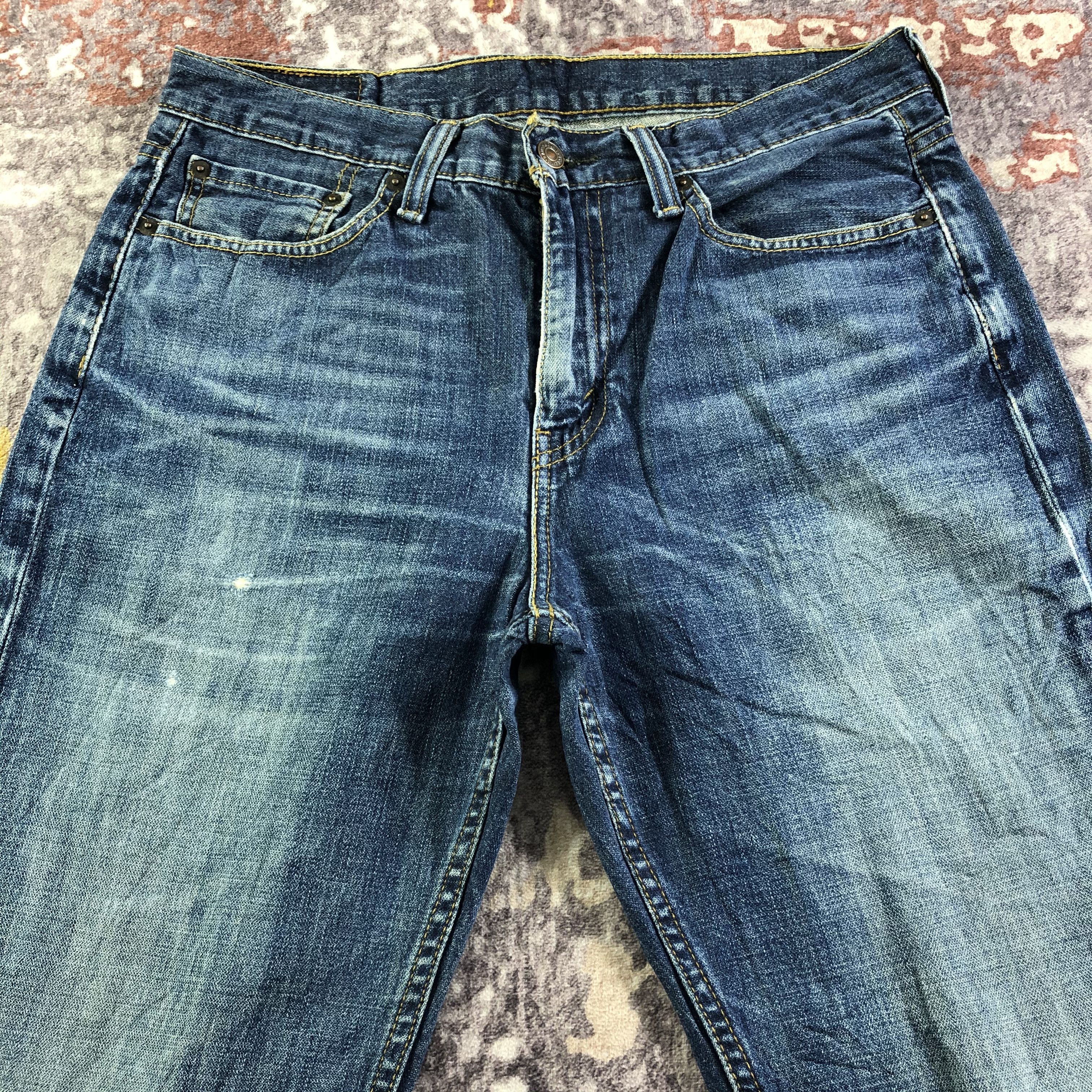 Levi's × Vintage Vintage Blue Wash Levis 514 Jeans-JM3436 Size 33" - 3 Thumbnail